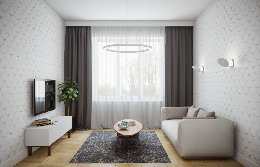 莫斯科郊区别墅时尚室内设计-50