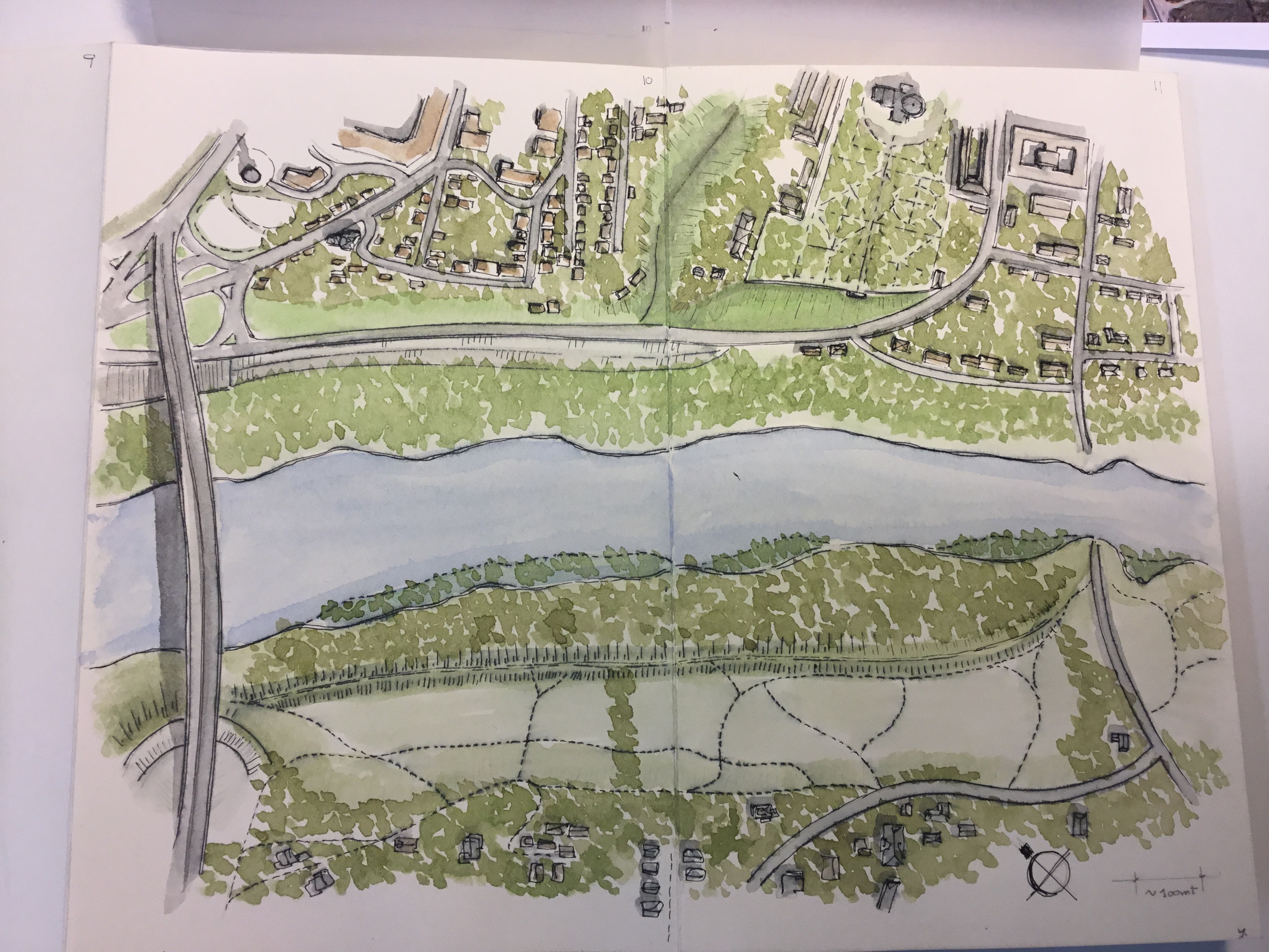 浪漫恐龙的河畔景观设计-24