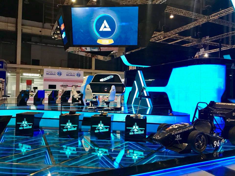 Complex exhibition stand for the Minpromtorg-8