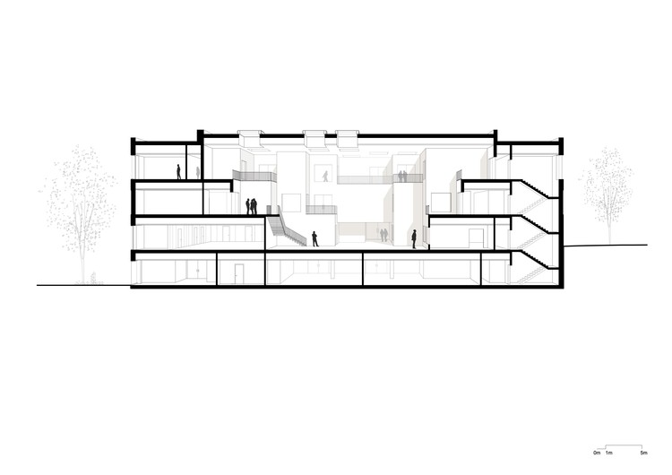 北欧校园教育中心,创新空间与协同作用的建筑-8