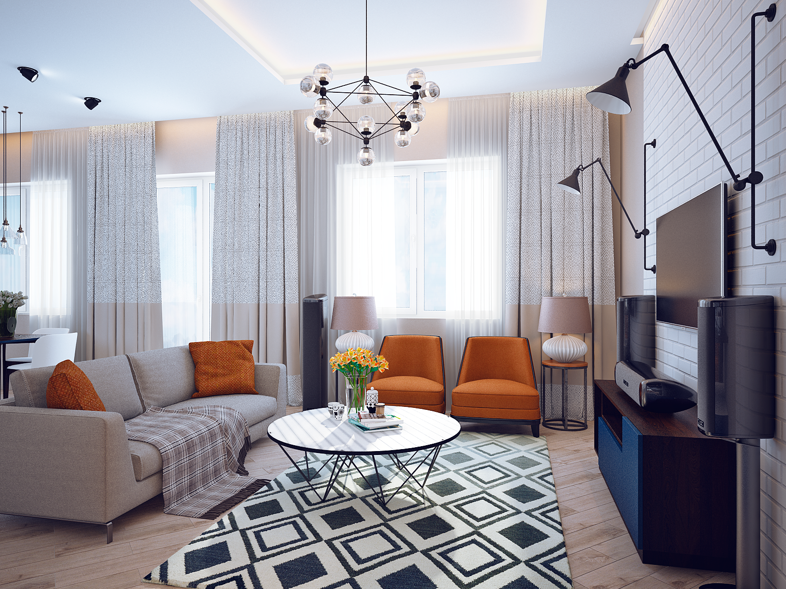 莫斯科郊区别墅设计-2