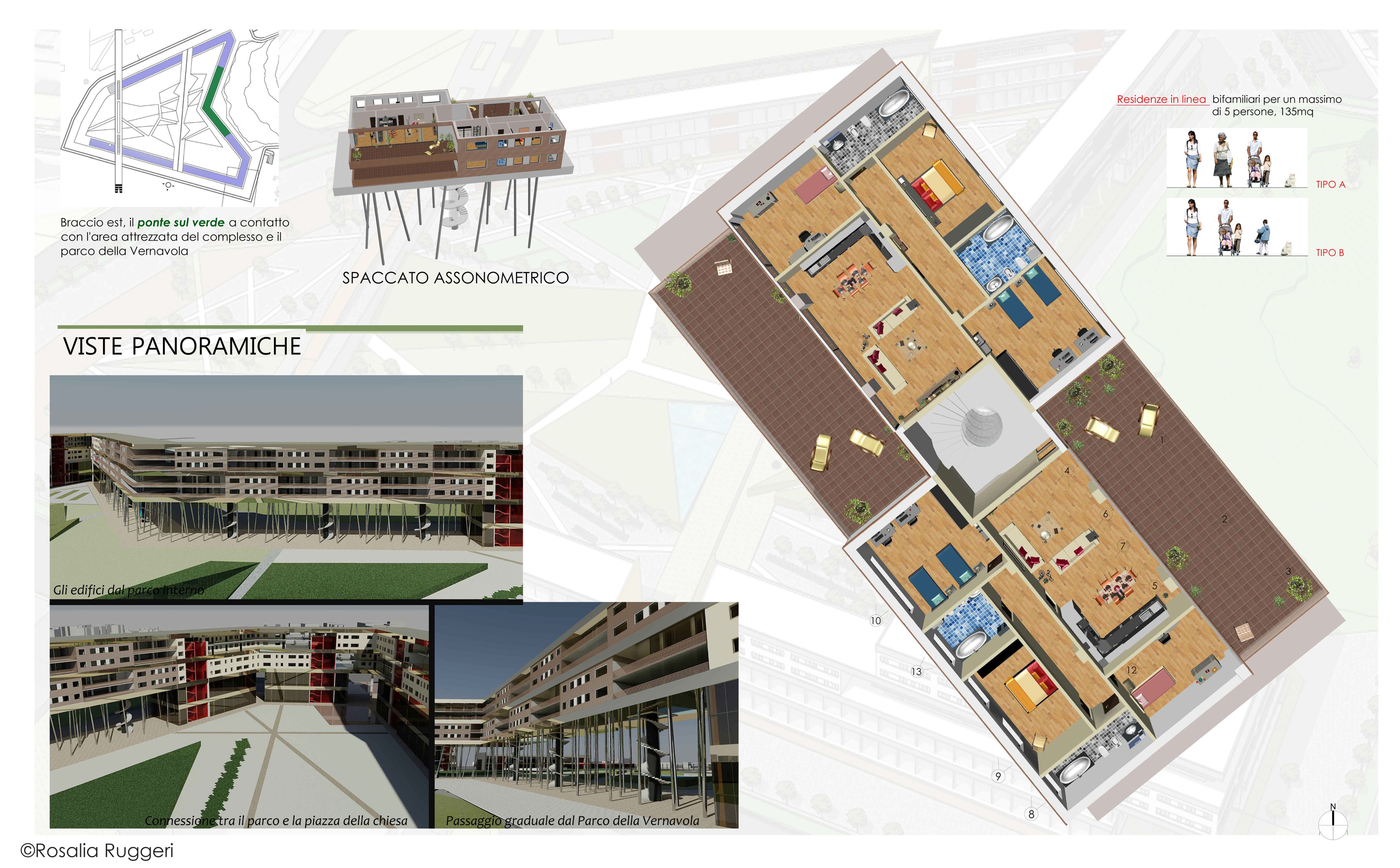 2014 年帕维亚住宅区室内设计案例解析-3