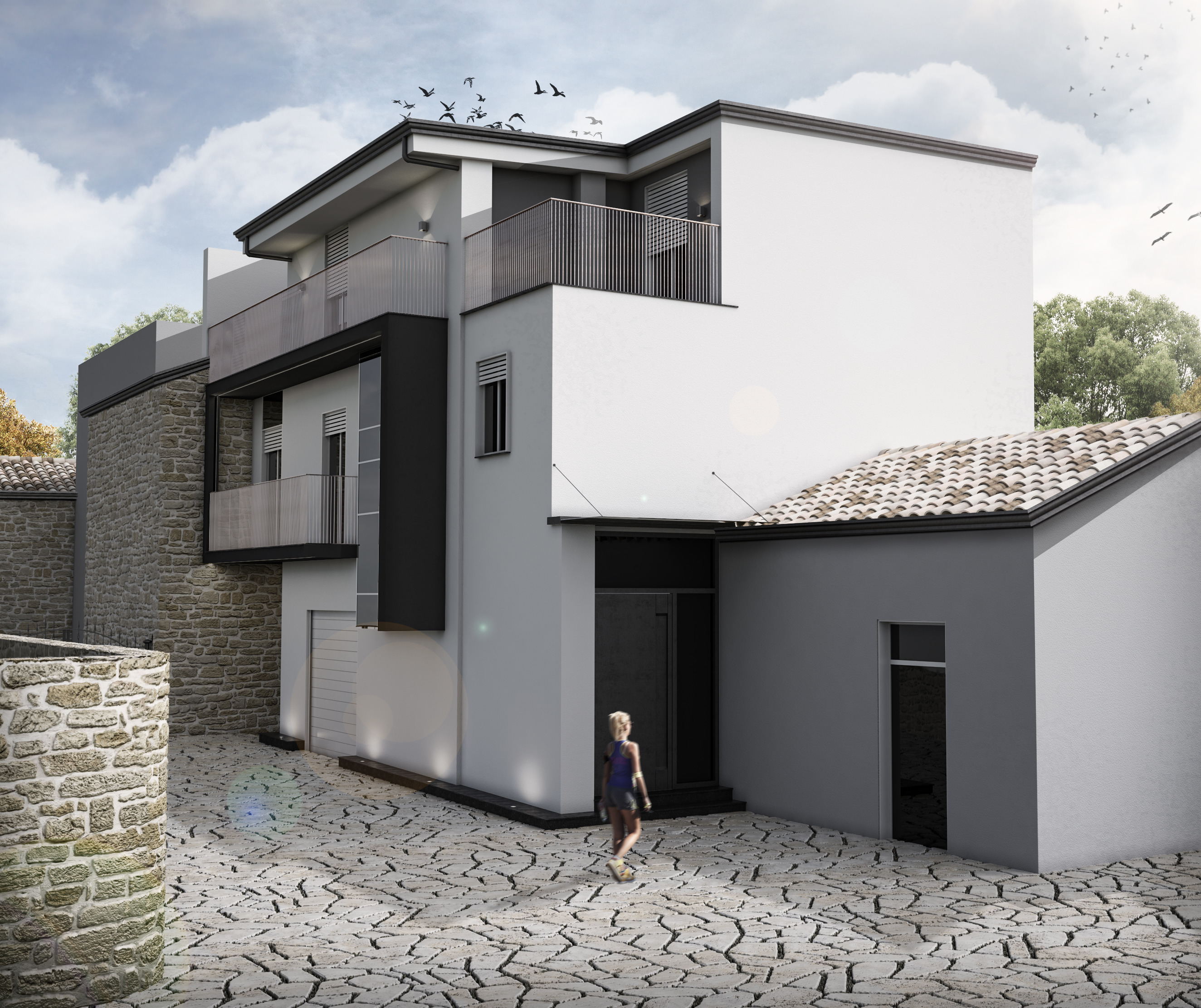 皇家花园中的私人住宅-8