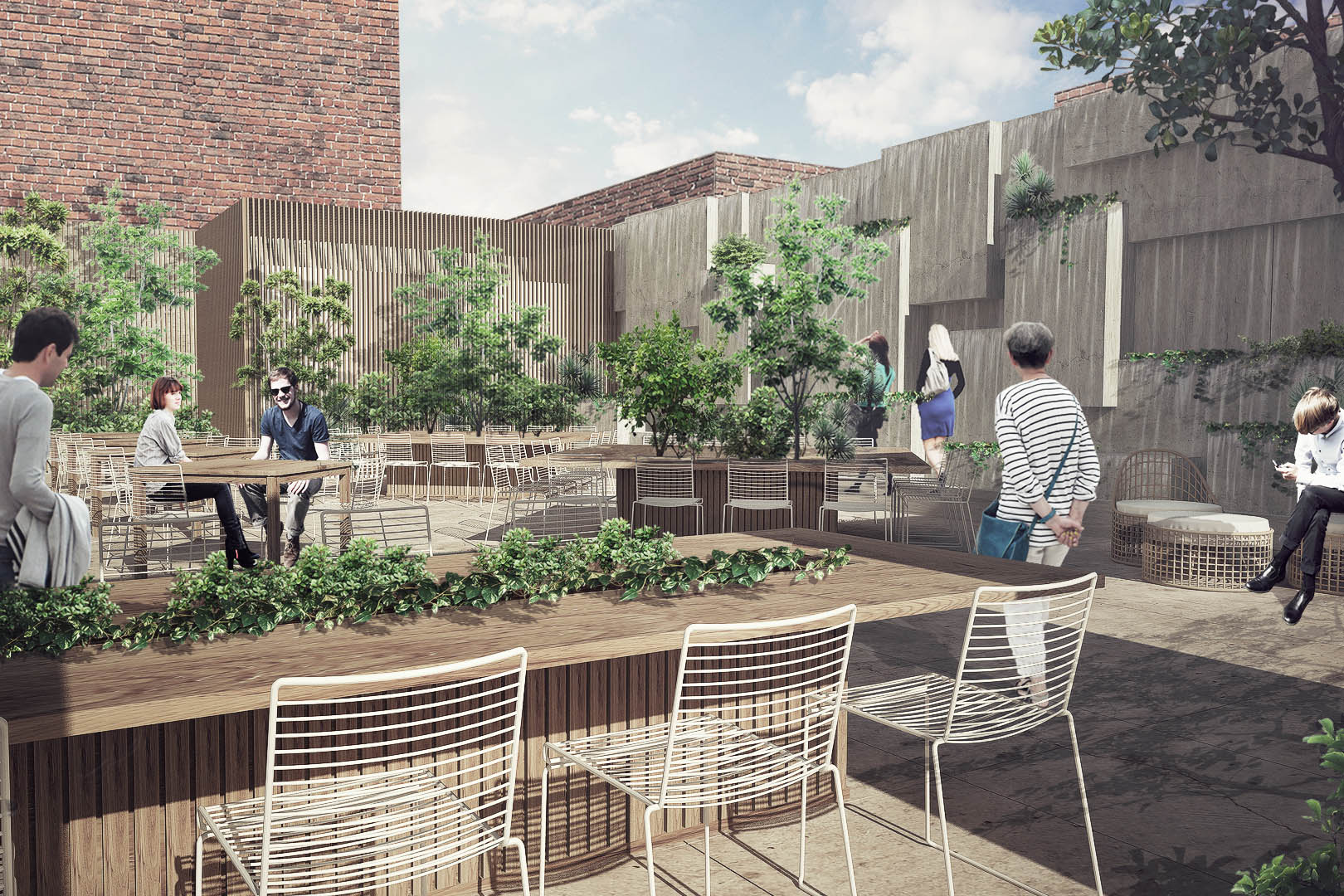 北京三里屯新食代建筑 · 钢之韵-10