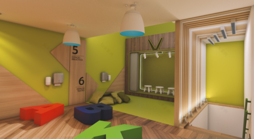 魔法幼儿园 · 哥伦比亚 Abrakadabra 室内设计-5