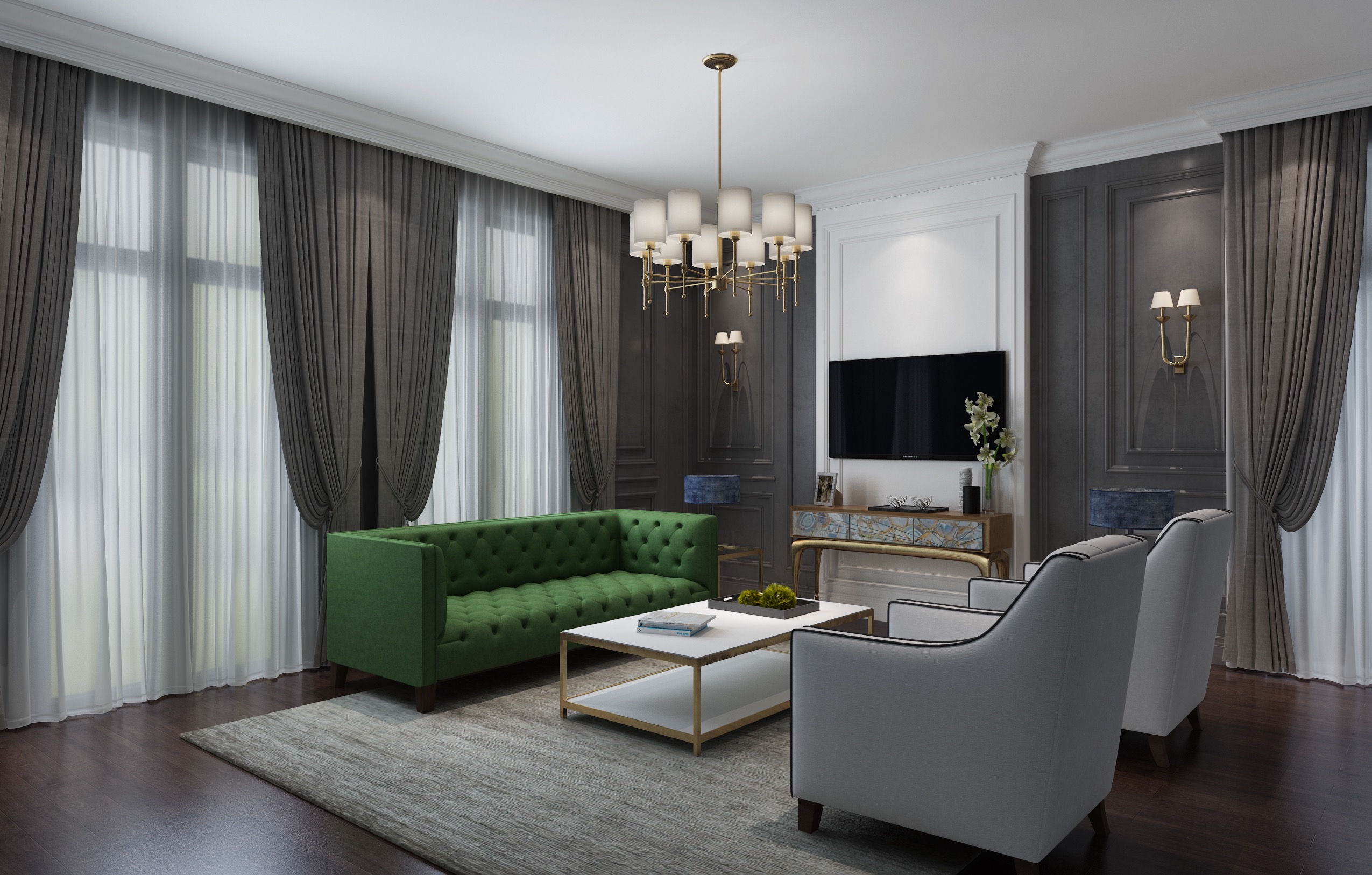 上海周边高端 SPA 别墅群设计-4