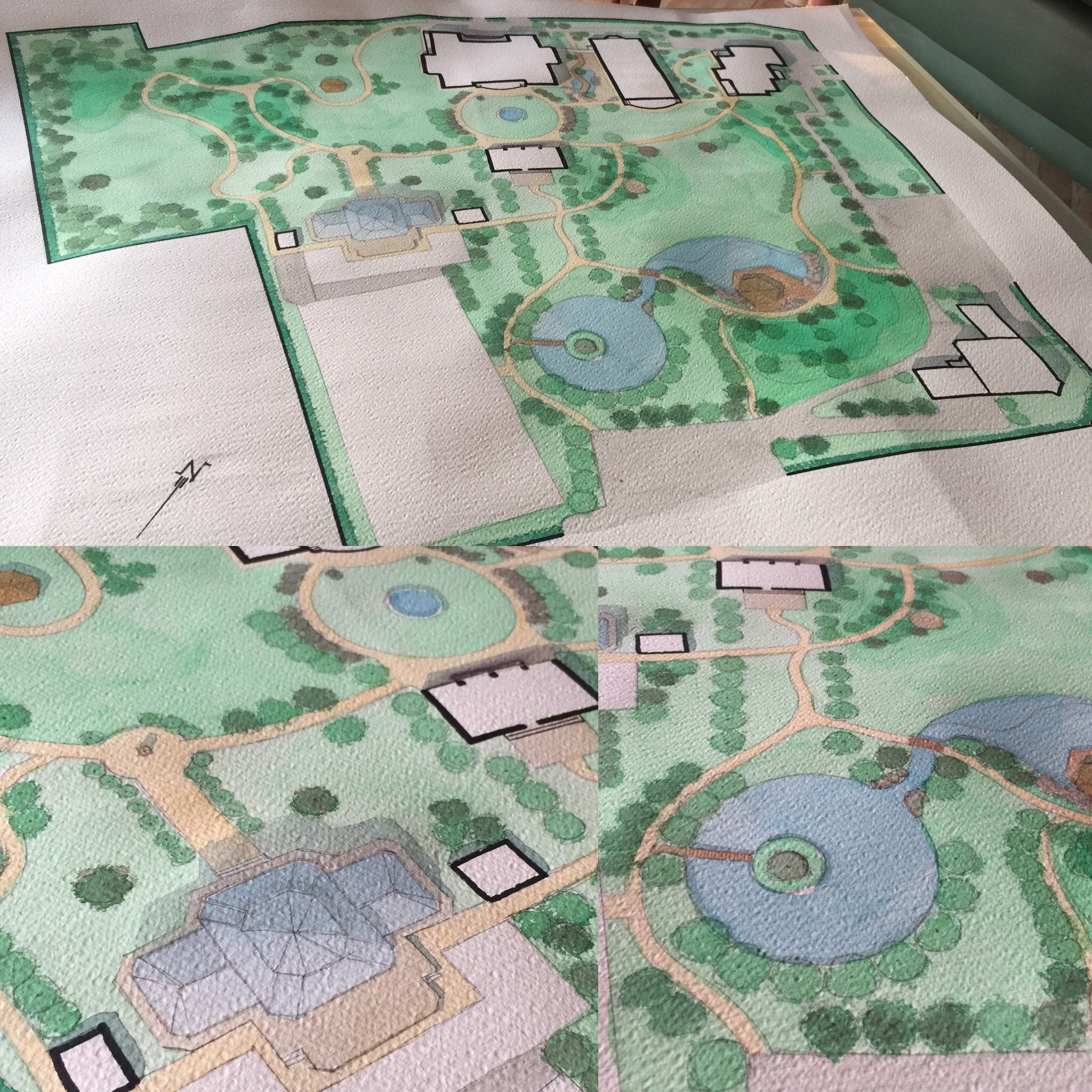 私人豪华花园设计概念-23