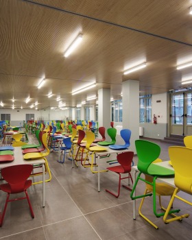 米兰 Faes Ponzio 学校翻新