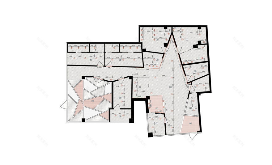 简约城市绿洲——246 平米 wellness 中心设计-17