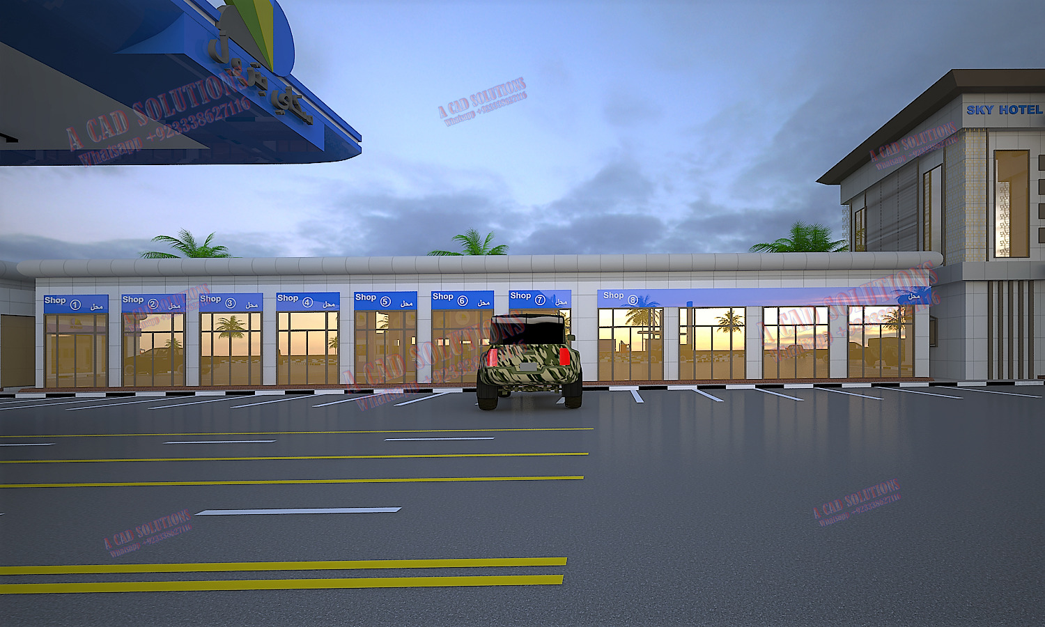 2017 年加油站室内设计案例分析-4