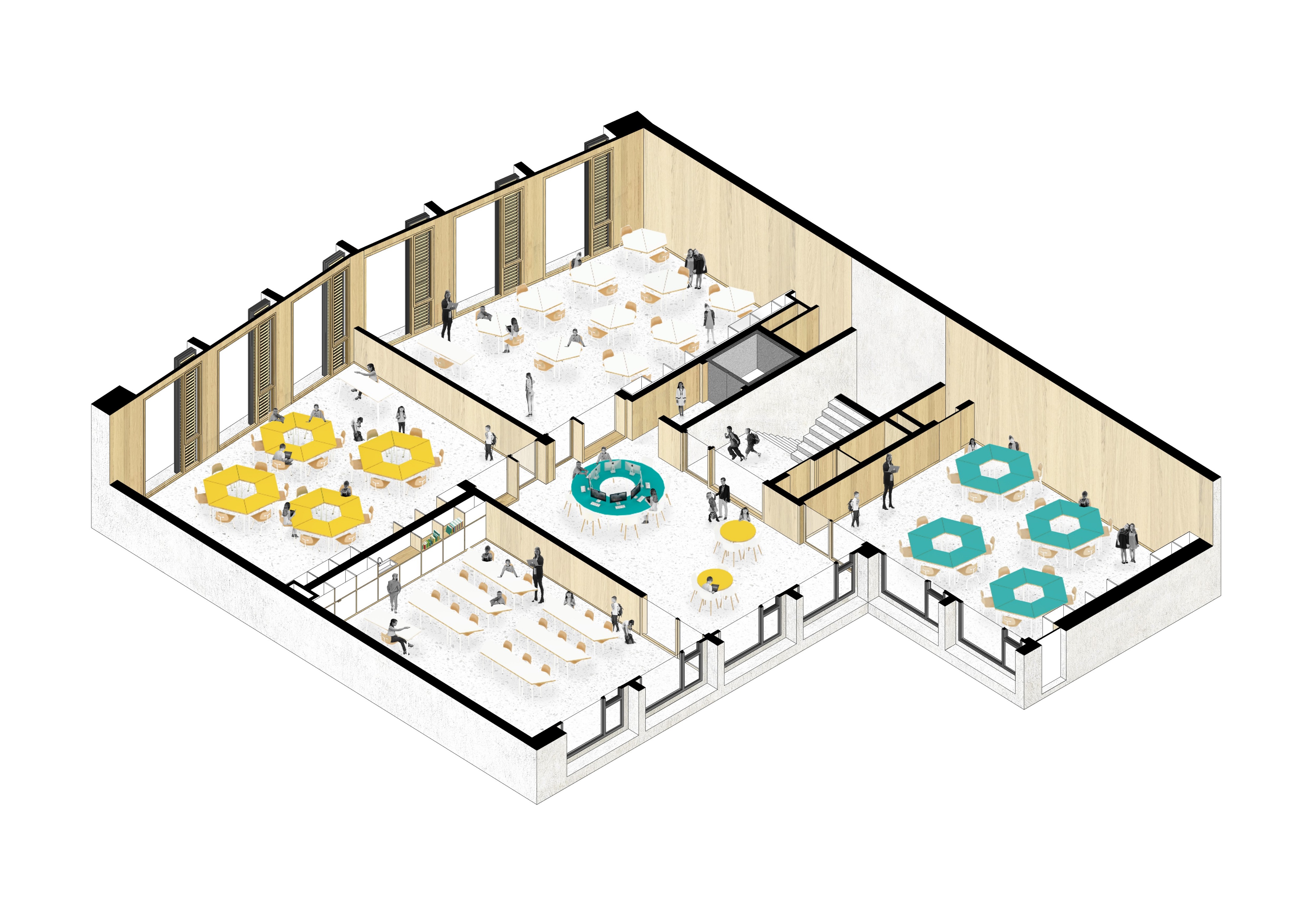 Rabelais 学校综合体-5