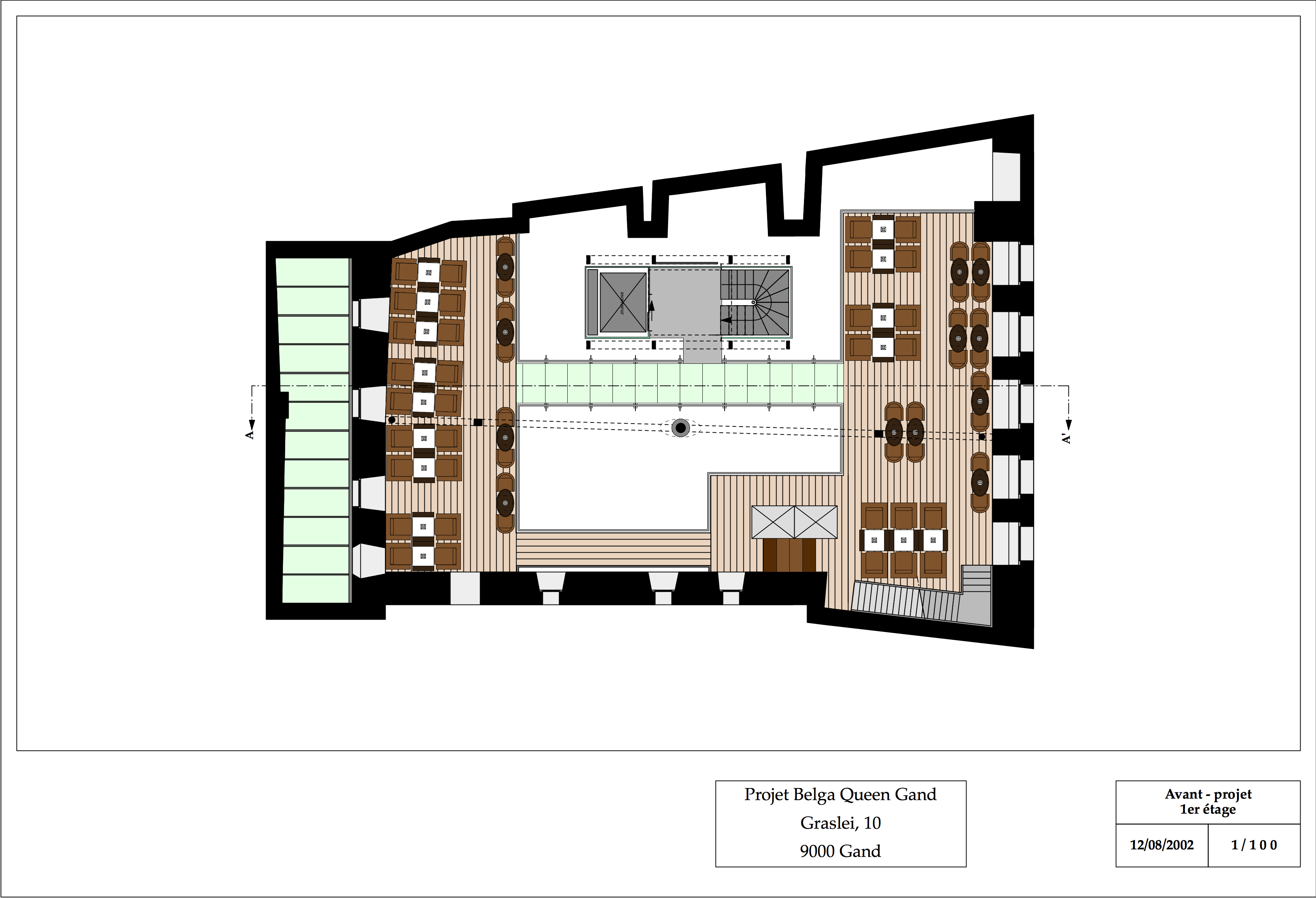 Belga Queen Gand 餐厅-9
