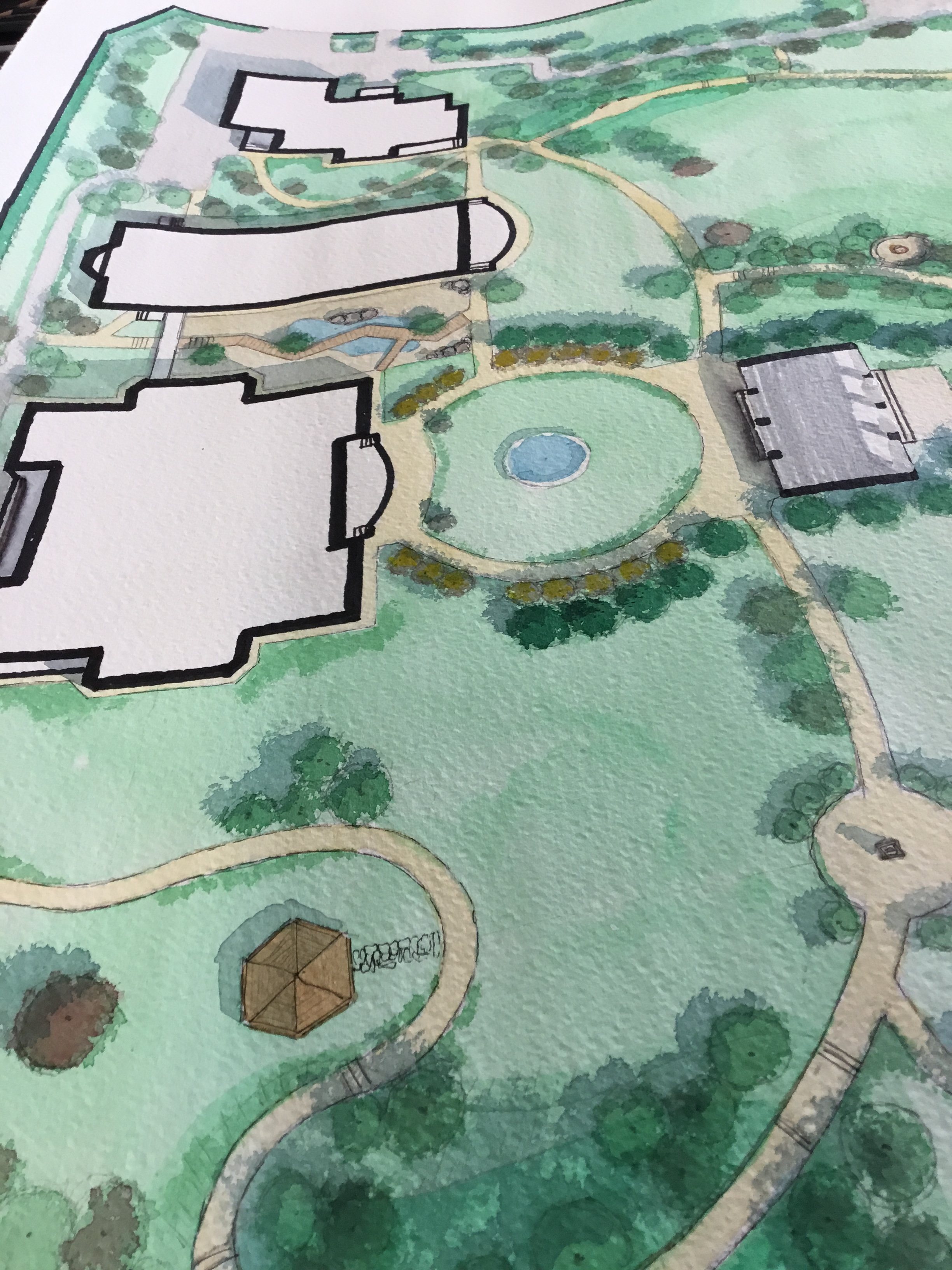 私人豪华花园设计概念-39