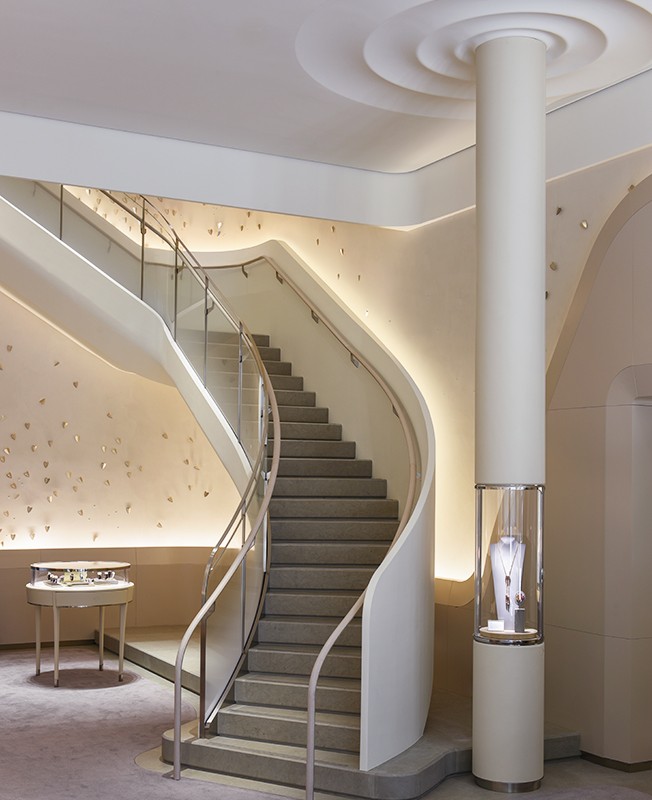 Patrick Jouin作品 | BOUTIQUE VAN CLEEF & ARPELS，探索空间的内部精神-15