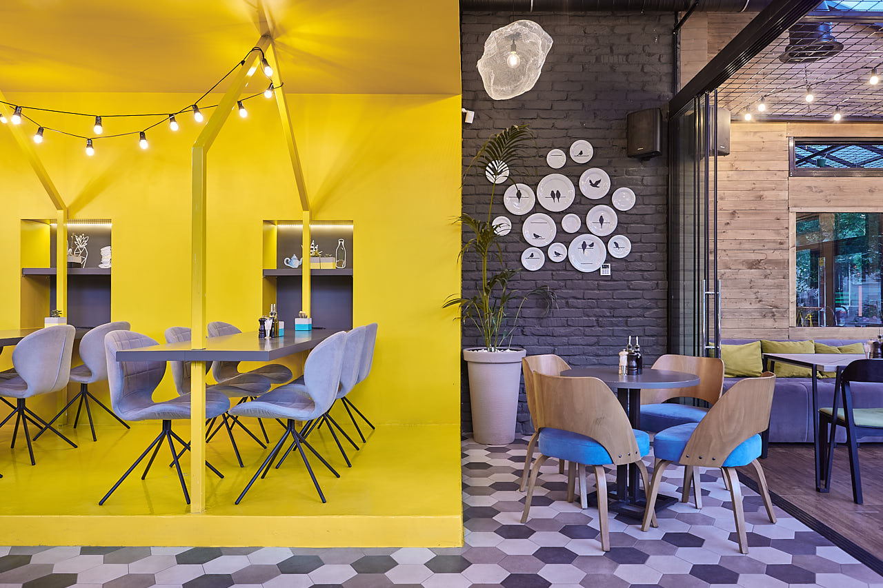 花园比萨餐厅 | 2017 年室内设计佳作-13