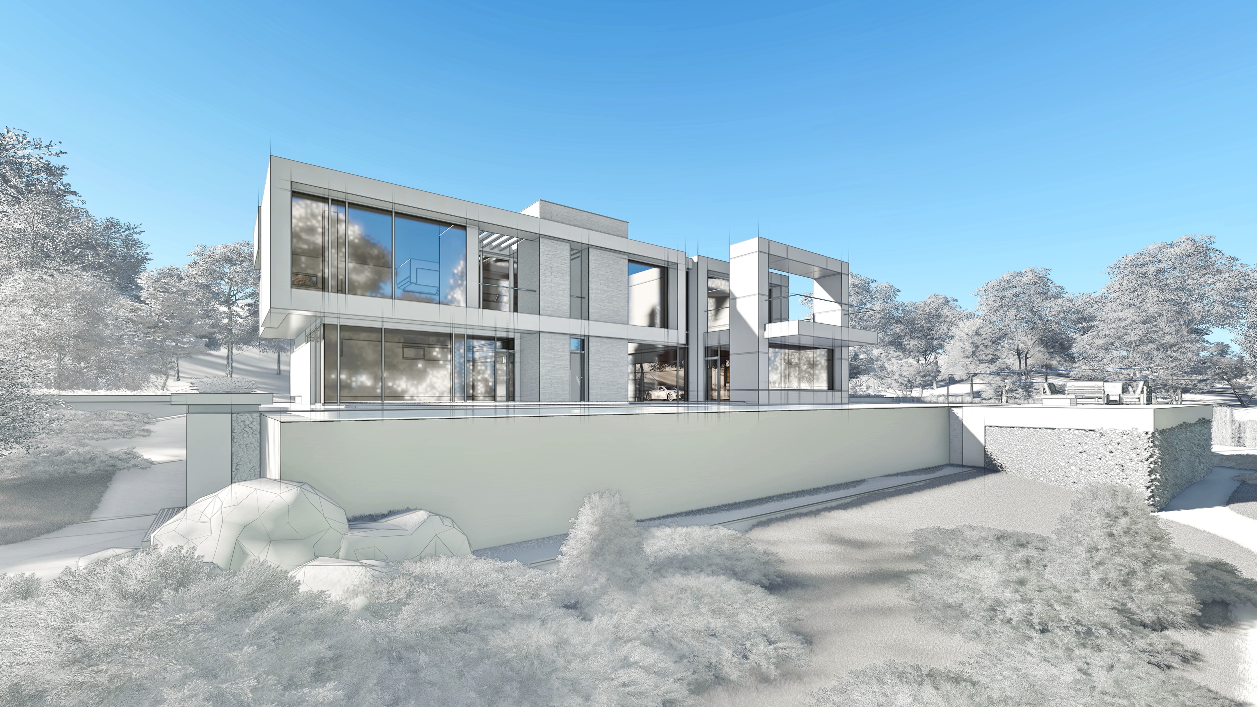 2018 年启动的摩尔多瓦郊区住宅设计-37