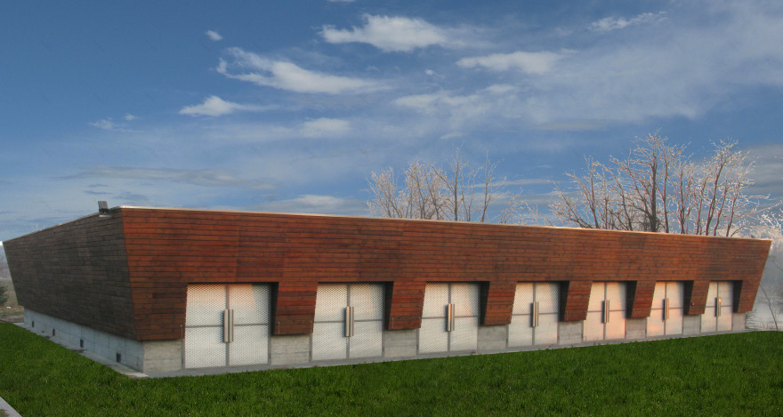 简约环保的瑞士国家公园船库设计-0