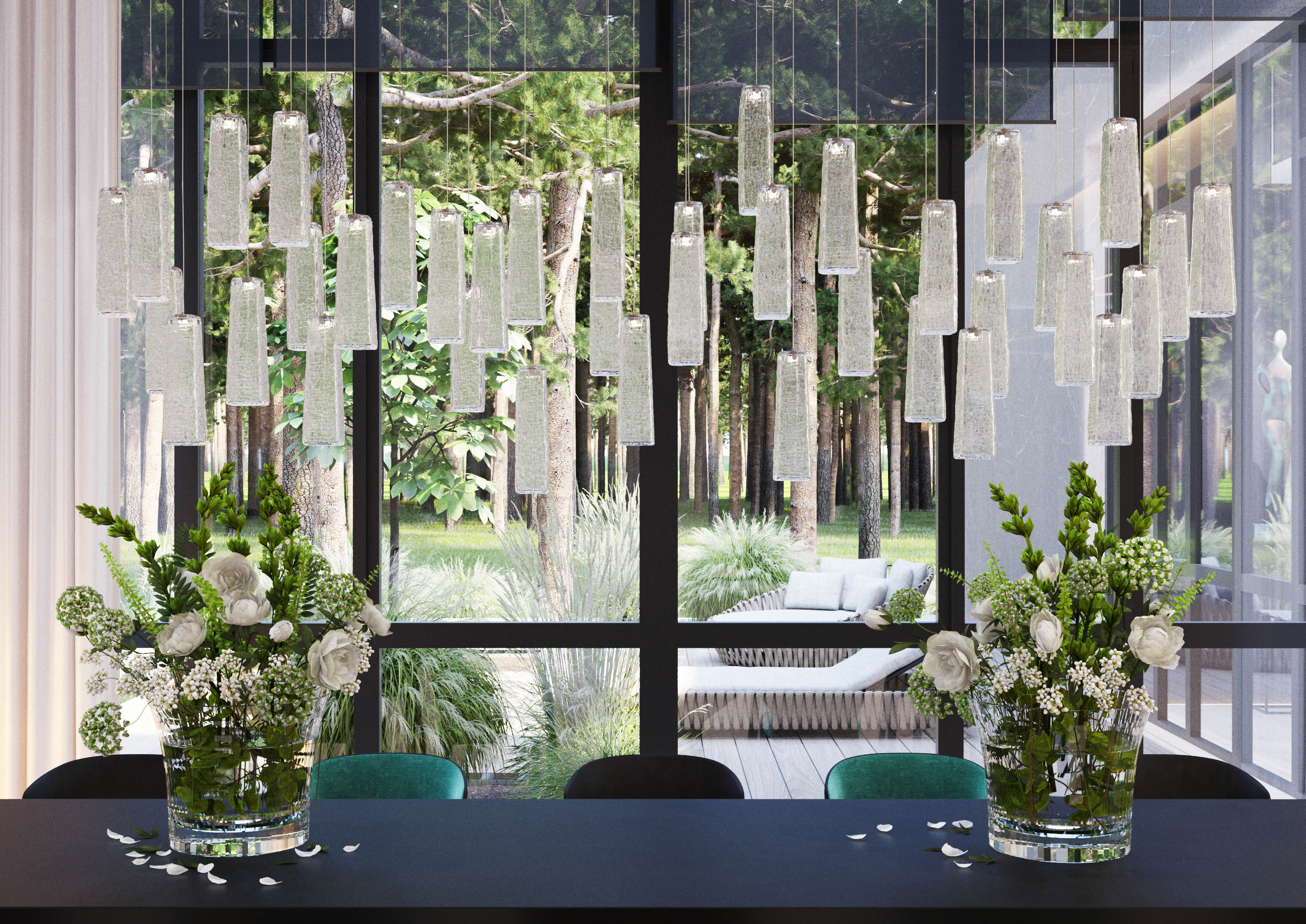 莫斯科乡村别墅 | 2017 年完工的单家庭住宅室内设计案例-29