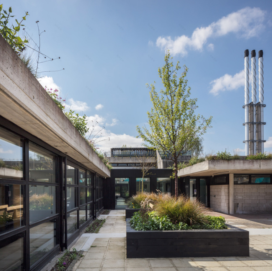 哈弗斯托克在伦敦现代派建筑群中打造新学校-15