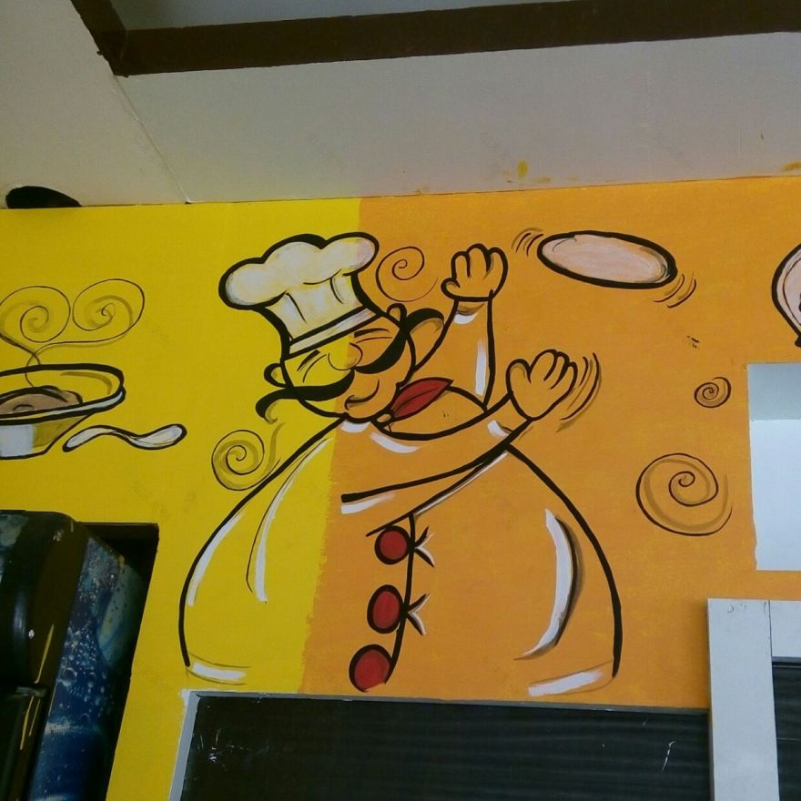 青春色彩的茶室设计——印度 Kulhadwala 茶室-7