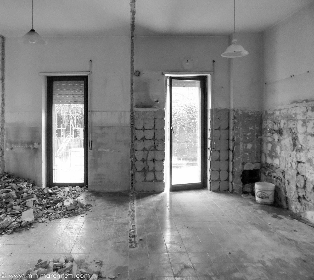 狭长厨房的开放式设计-24