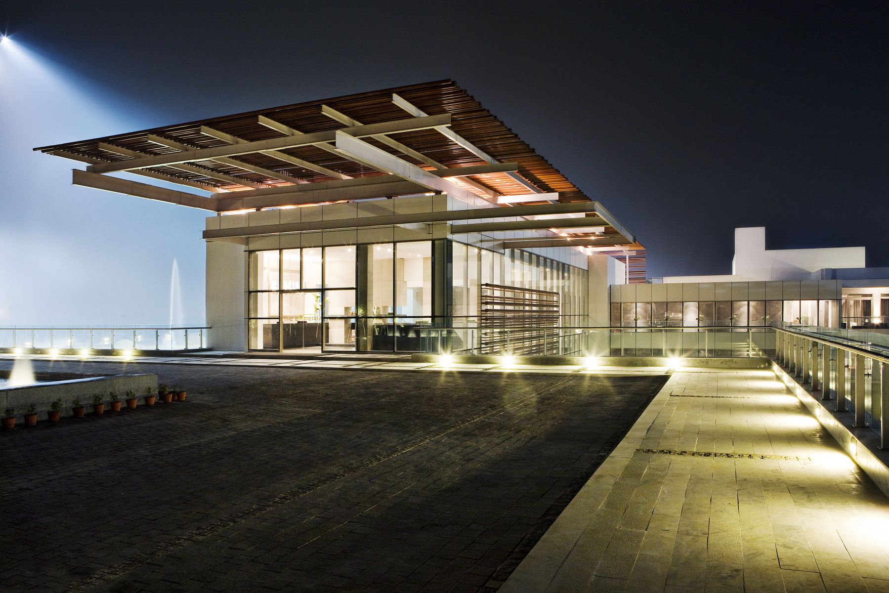 印度古尔冈M3M Corporate销售办事处，会议室，餐厅酒吧-1