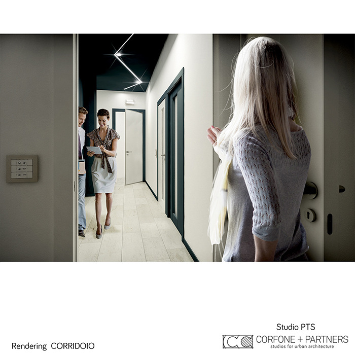 意大利 Foggia 市历史建筑改造的现代办公空间-13