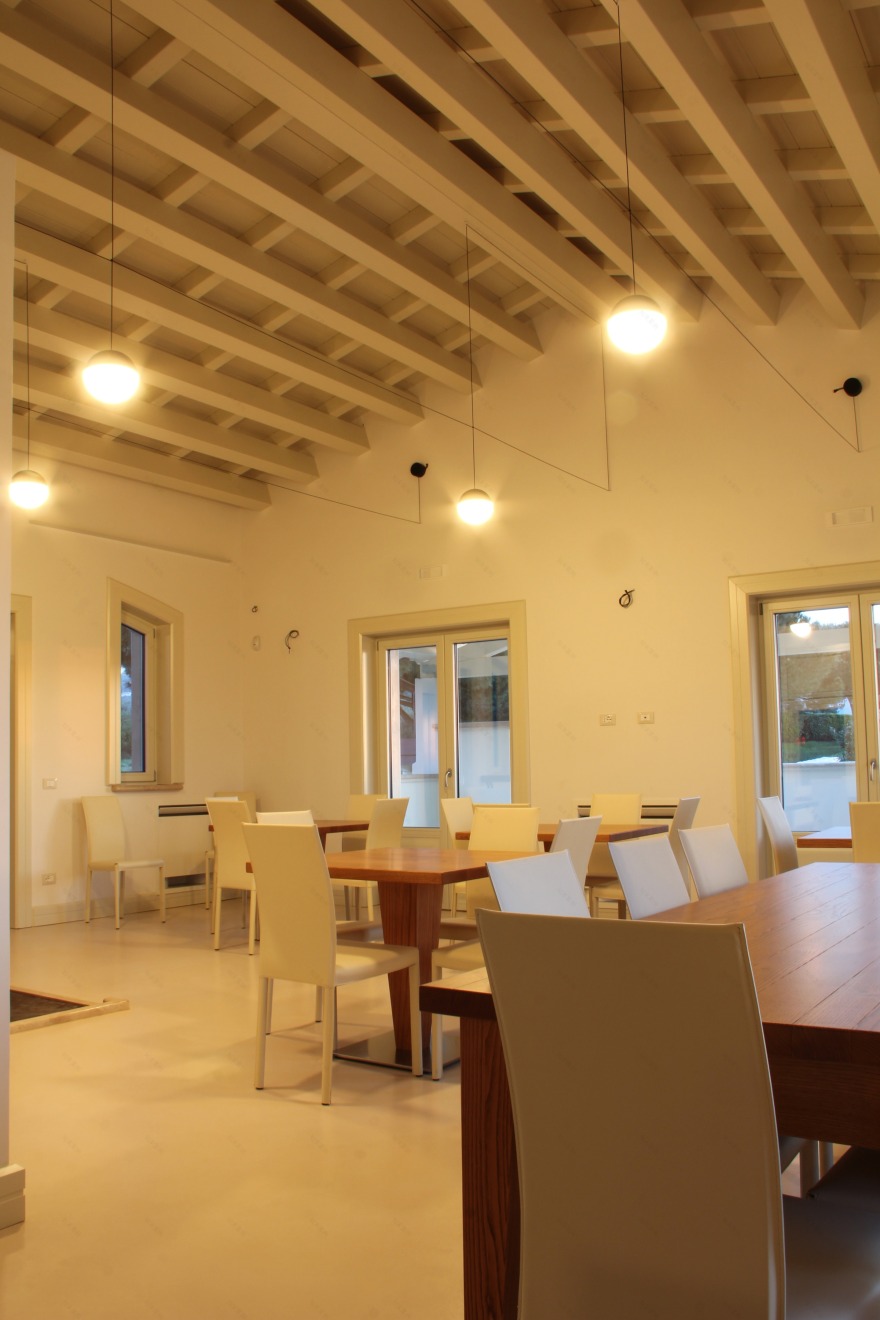 罗马郊外葡萄酒庄园的优雅室内设计-30