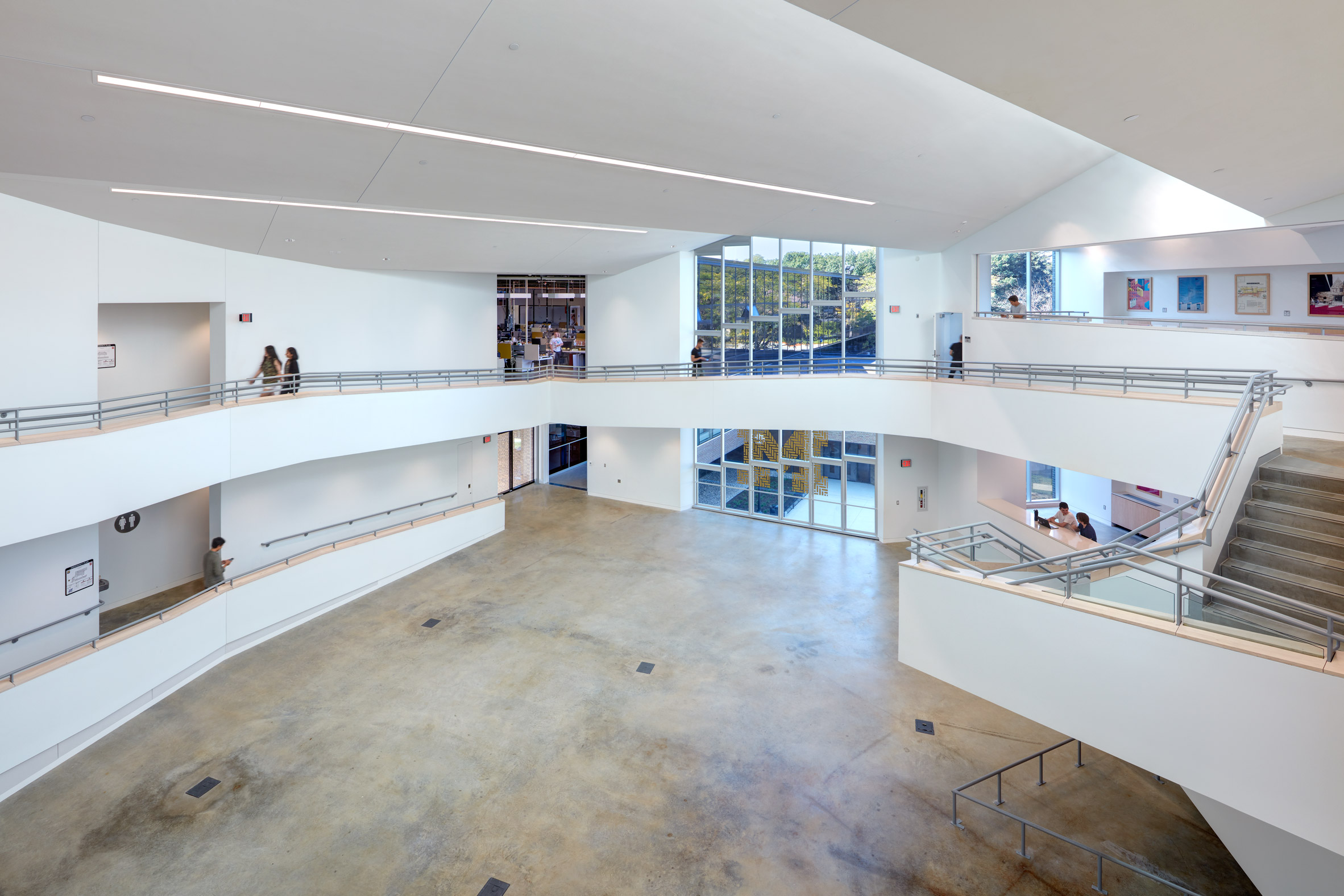 普雷斯顿斯科特科恩打造密歇根建筑学院锯齿屋顶新翼-10