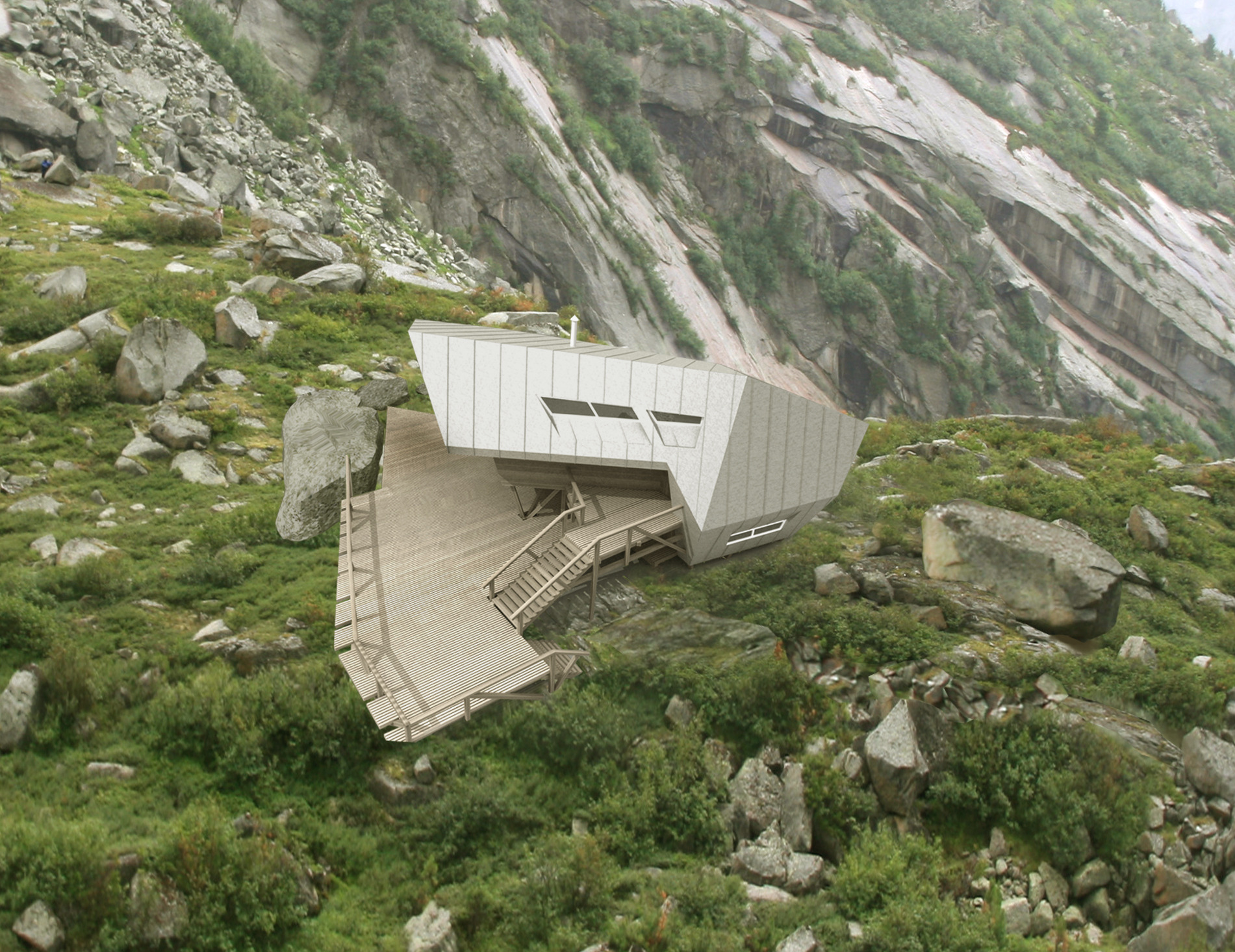 自然公园 Ergaki 山间度假屋设计-0