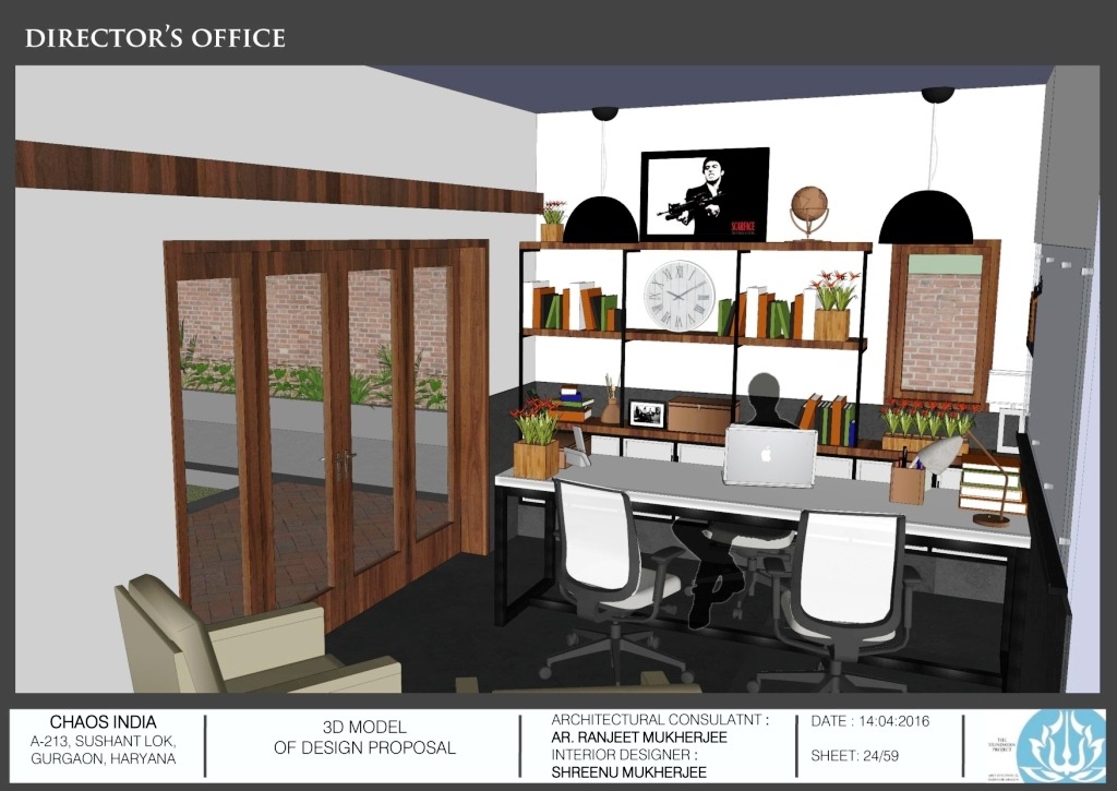 2016 年未实现的混沌全球办公室设计-12