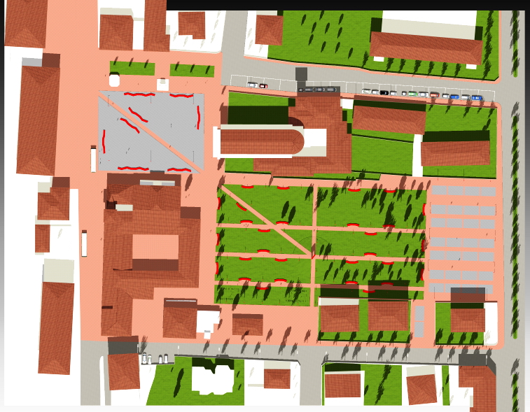 意大利 San Lazzaro di Savena 广场更新设计-1