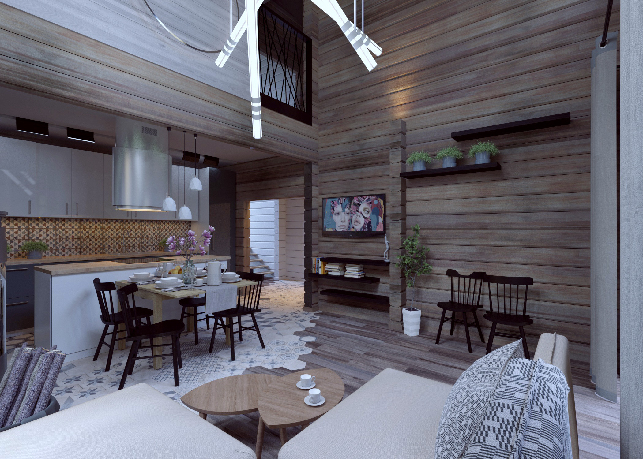 木质空间的艺术 | 温馨二居室的室内设计-13