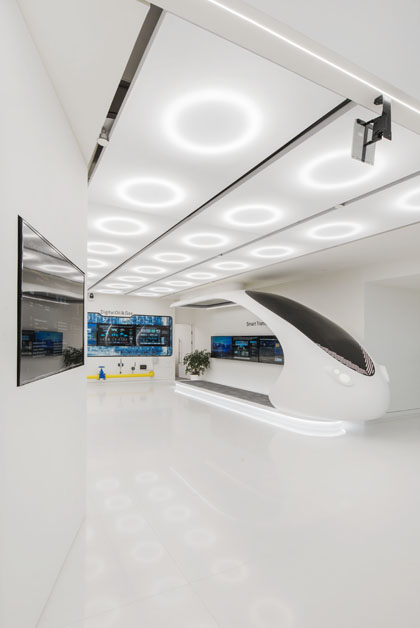 华为展厅——现代科技与空间的完美结合-8