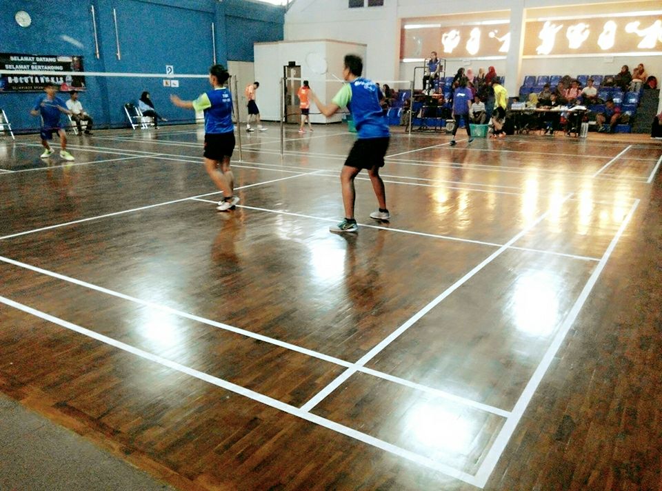 2017 年完成的 Jati Parket 羽毛球馆 - 设计独特、现代感十足-2