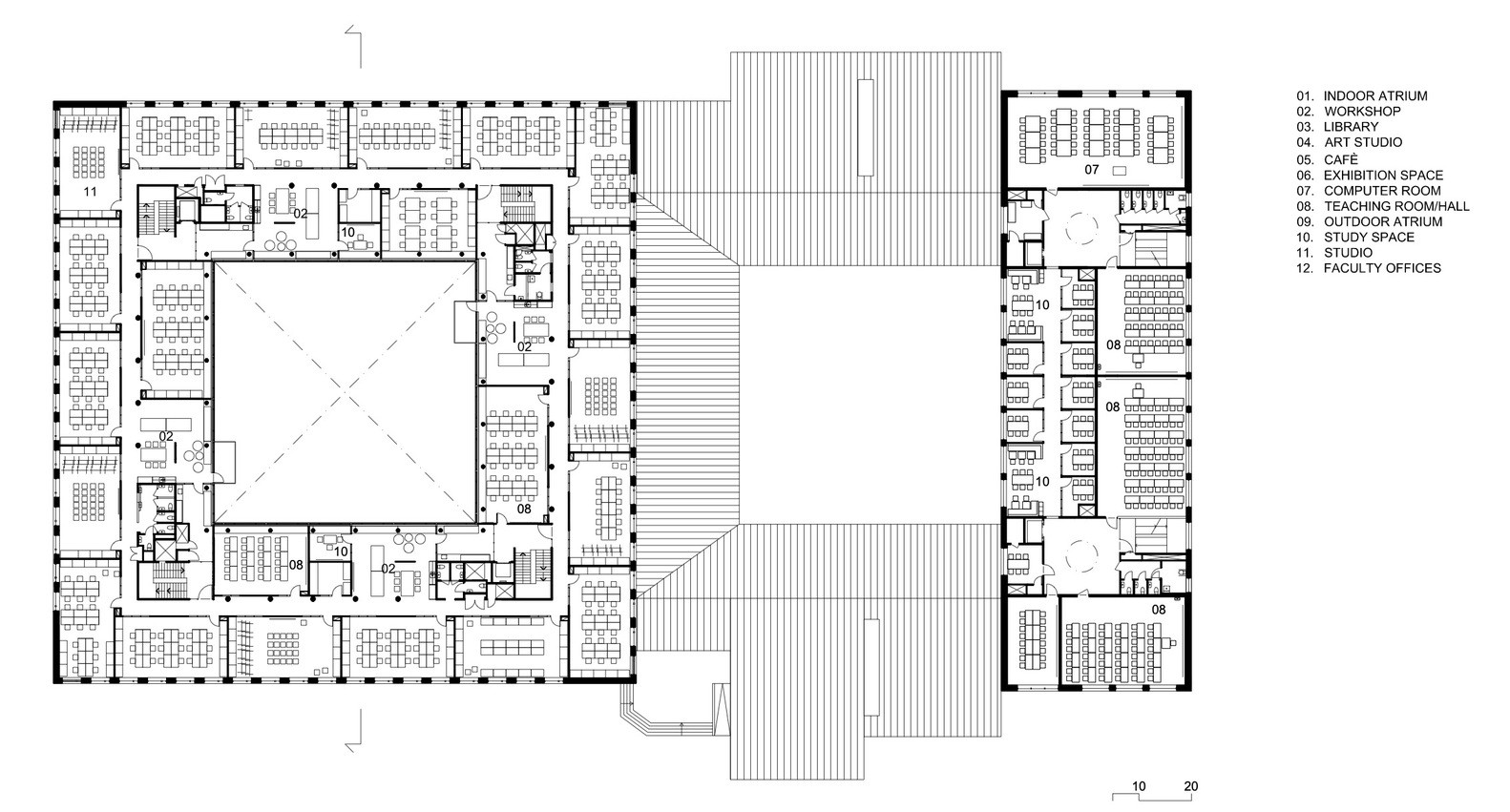 瑞典大学建筑系现代改造-24