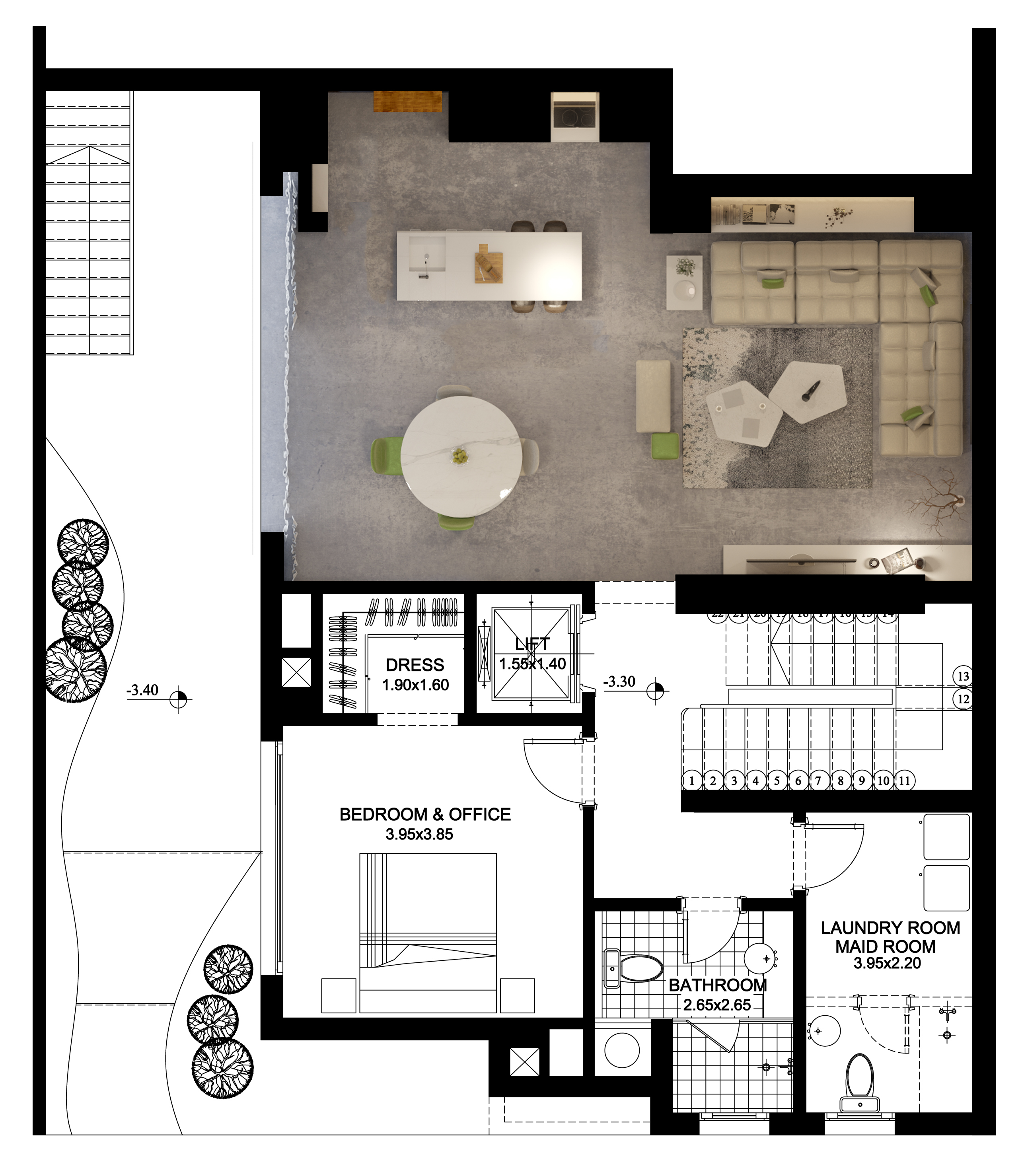埃及卡塔迈亚沙丘私人联排别墅-19