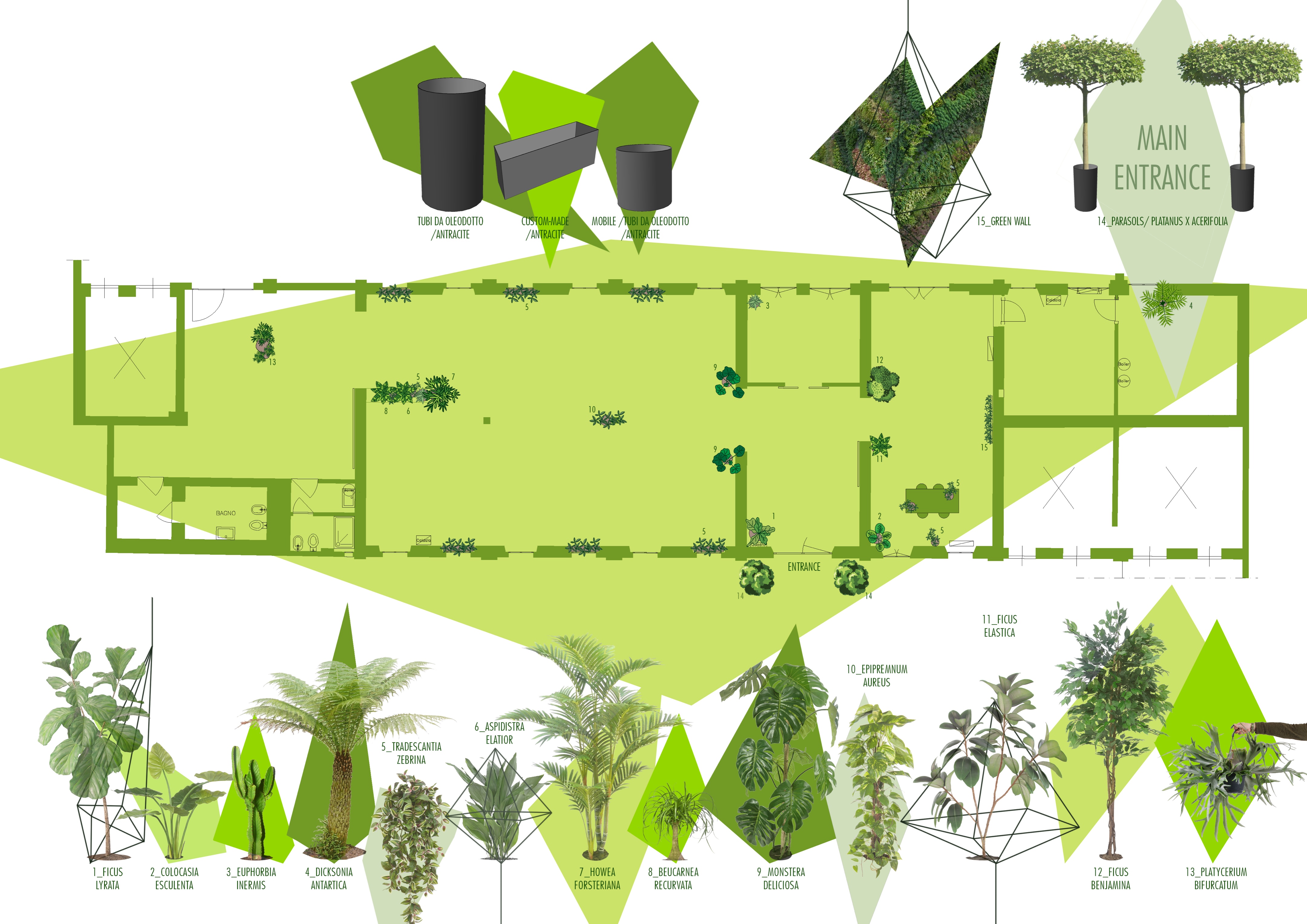 Officine Milano 室内设计展示空间-11