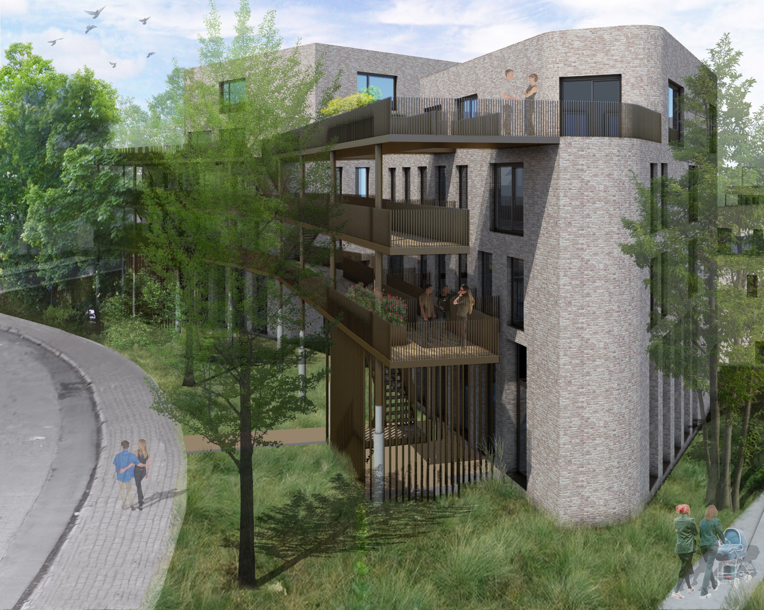 绿意盎然的 Archiducs 社区-9