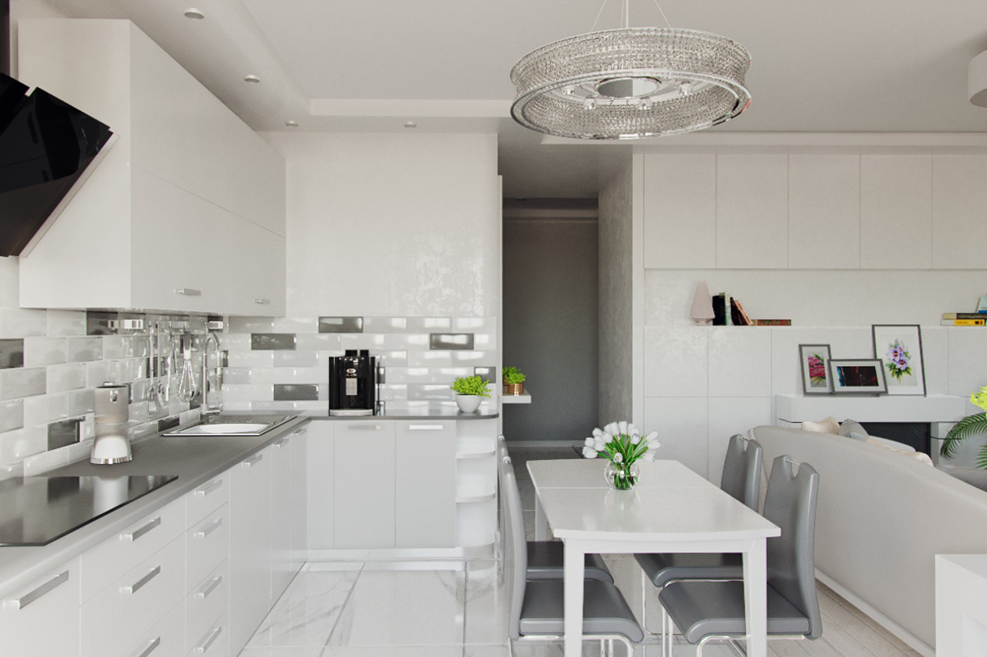 简约宜居的 Dzershinskogo 公寓-8