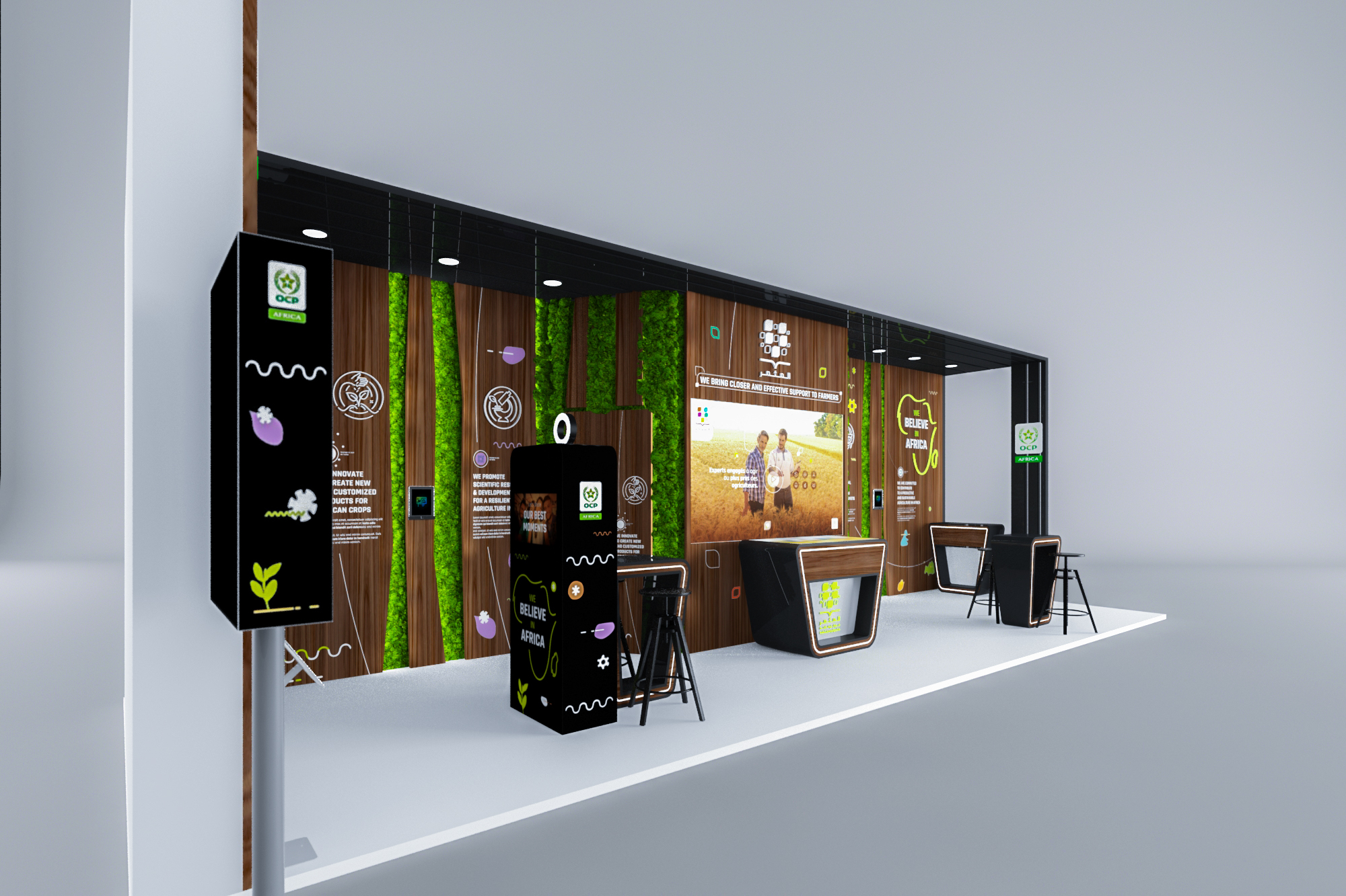 OCP AFRICA exhibition stand-2