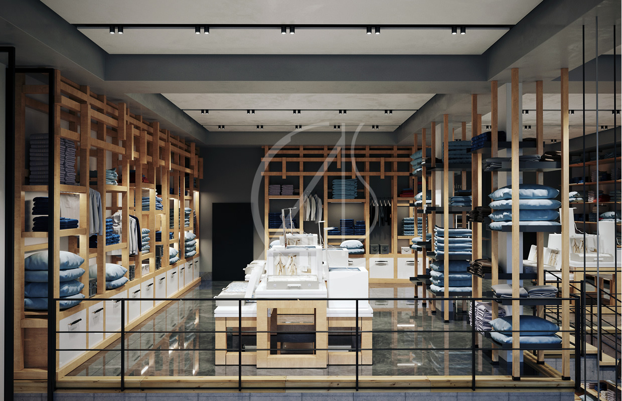 2017 年阿爾卡薩米爾床上用品店室內設計-17