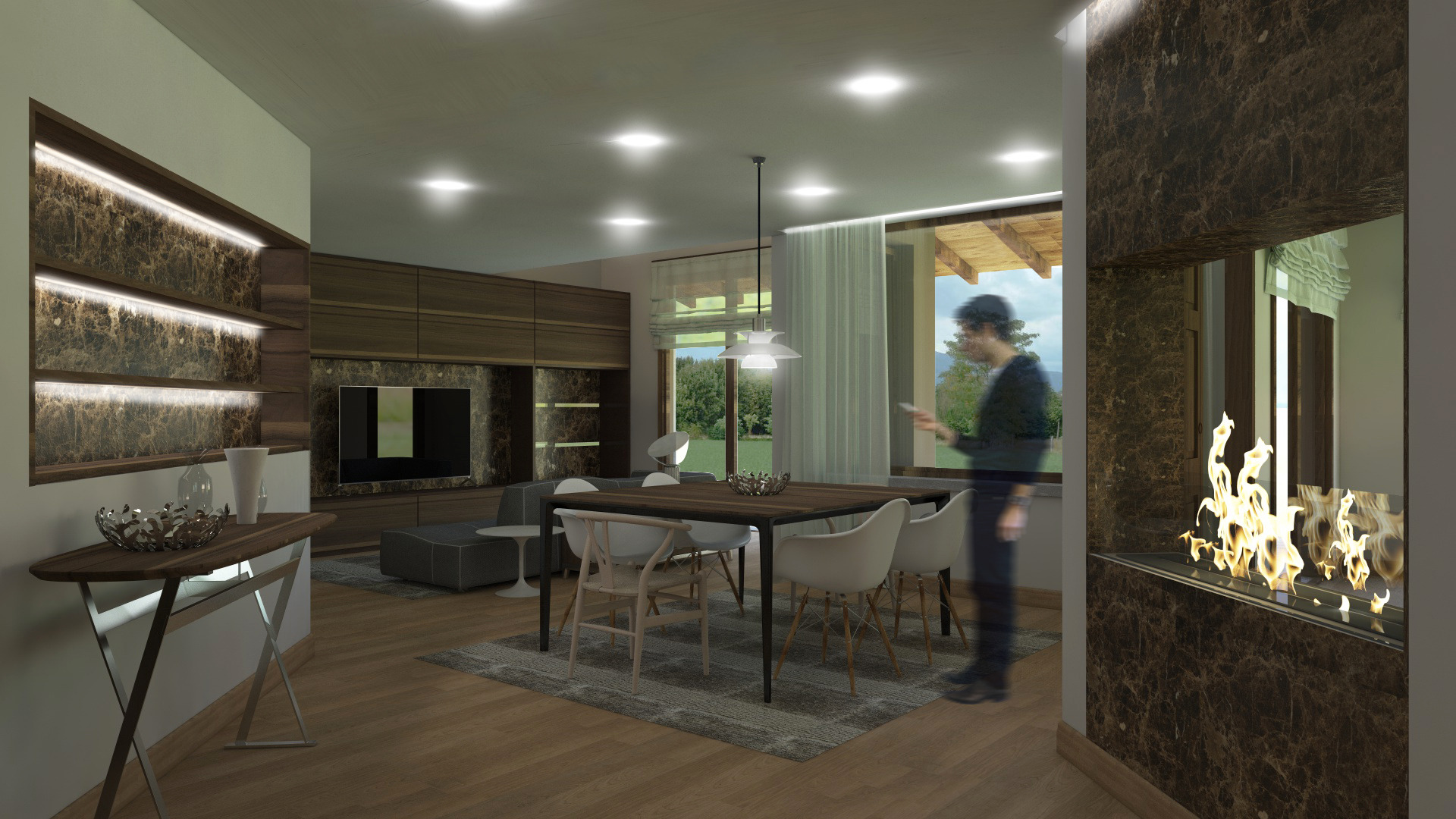 木质预制别墅设计，打造宜居山丘家园-4