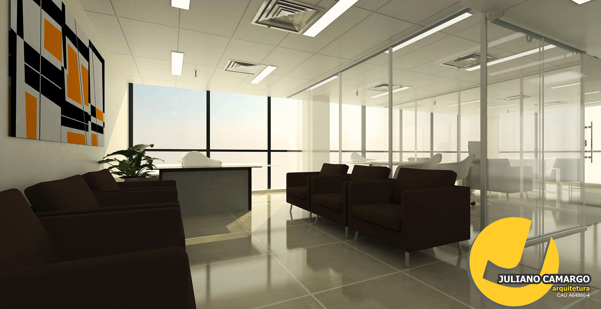 Juliano Camargo 办公室设计，现代简约风格引领潮流-4