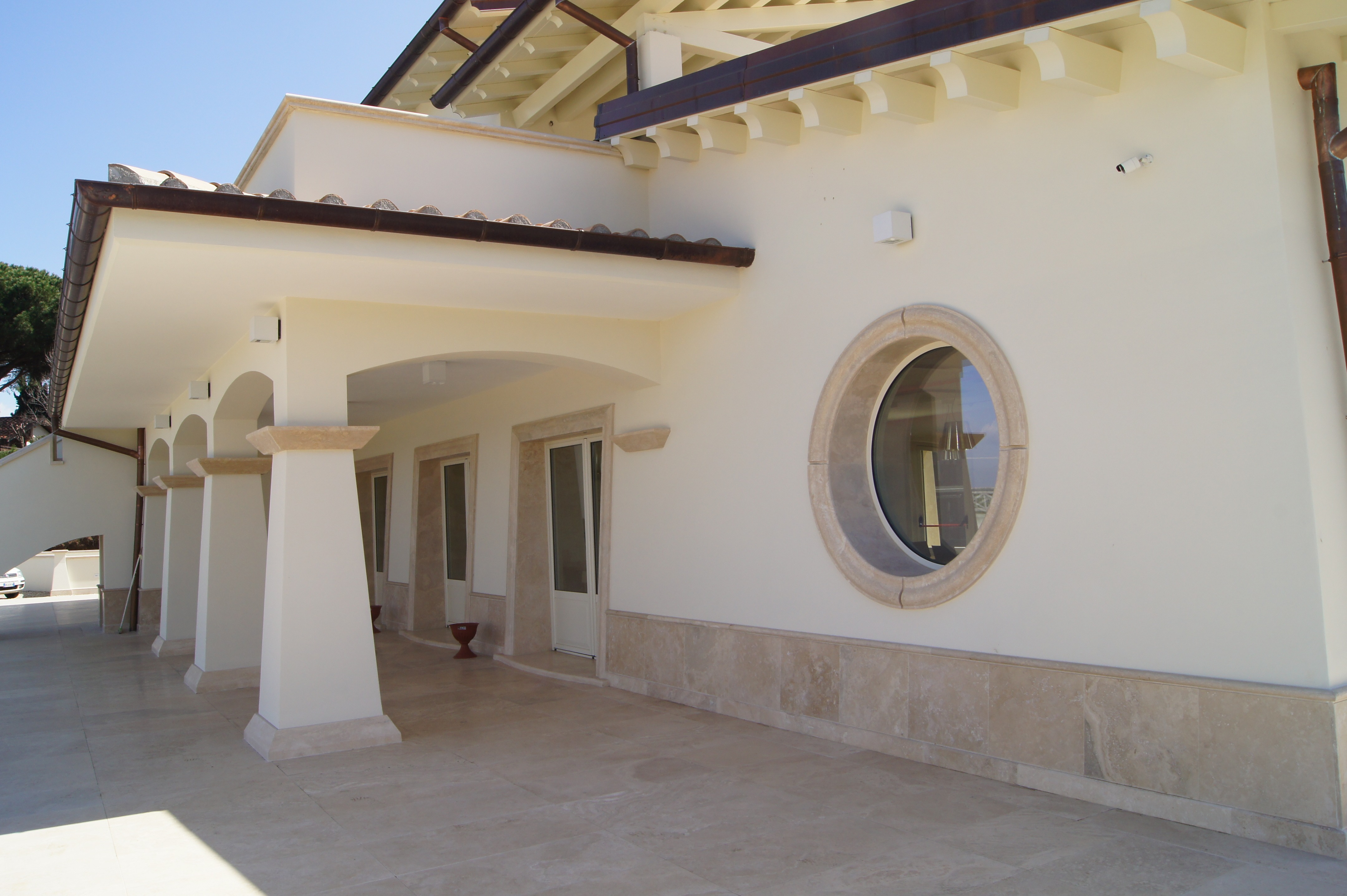 罗马郊外葡萄酒庄园的优雅室内设计-2