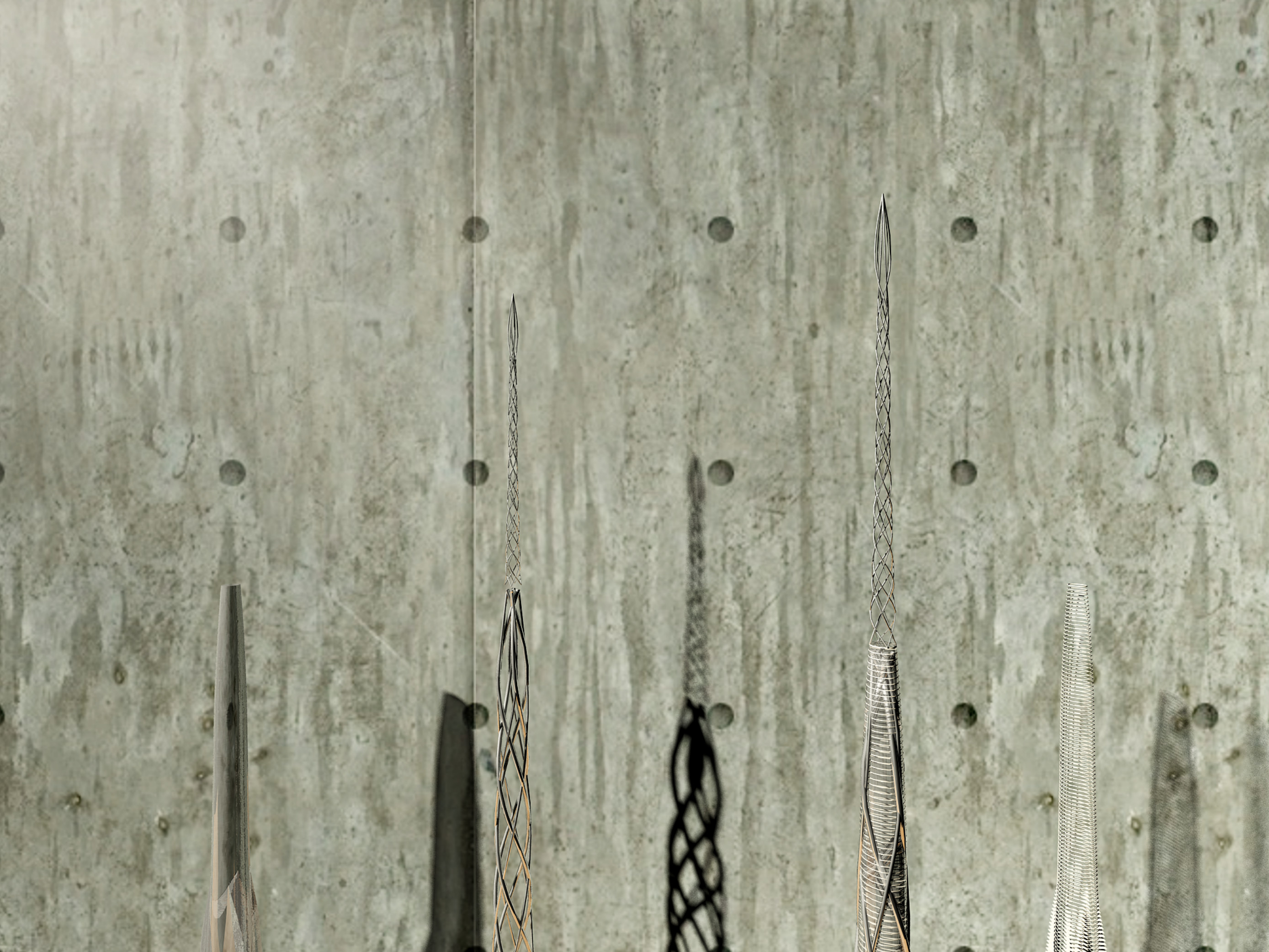 迪拜 4T1 扭曲摩天大楼——未来城市综合体设计-11