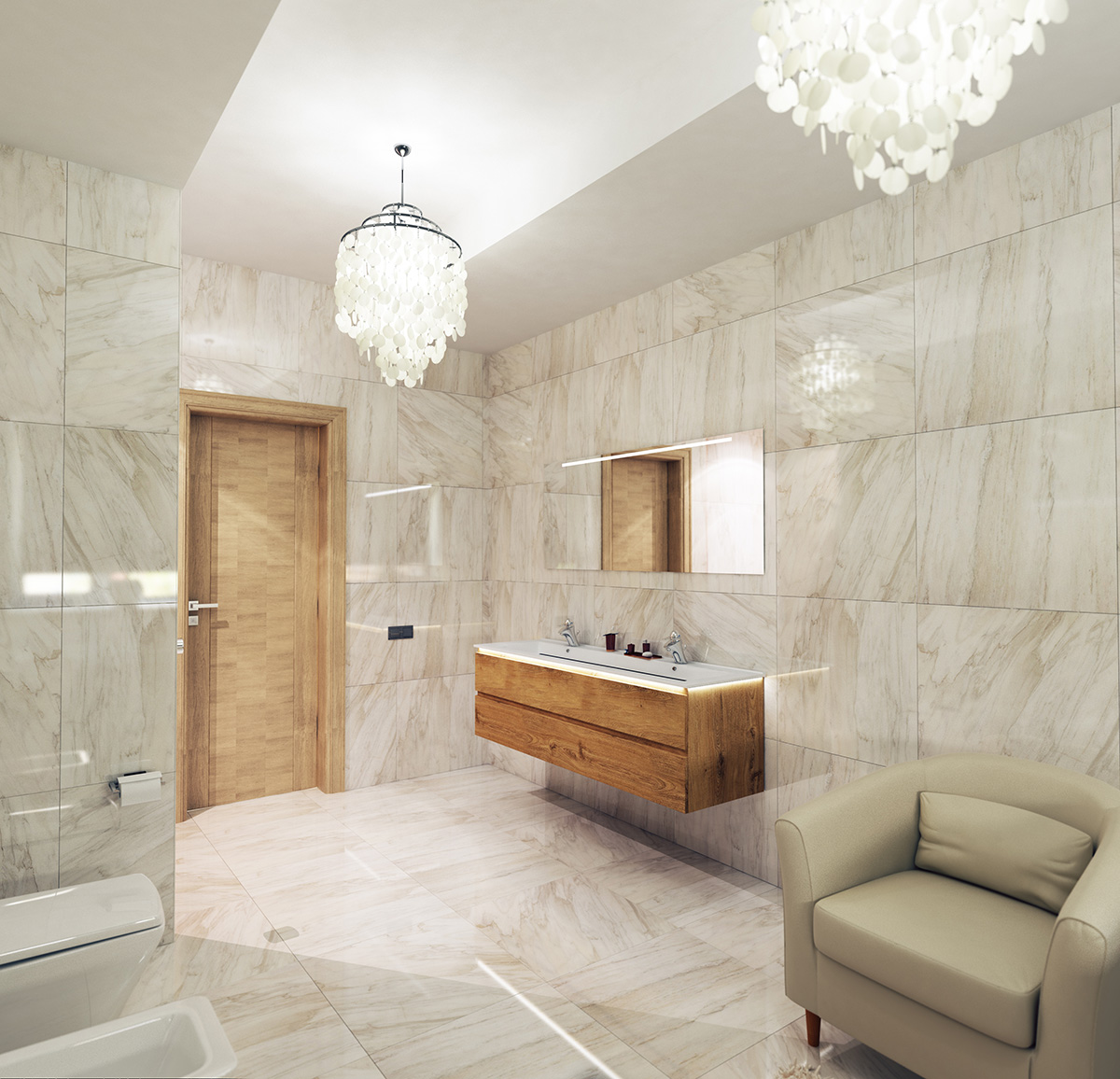 Visualization of a country house-30