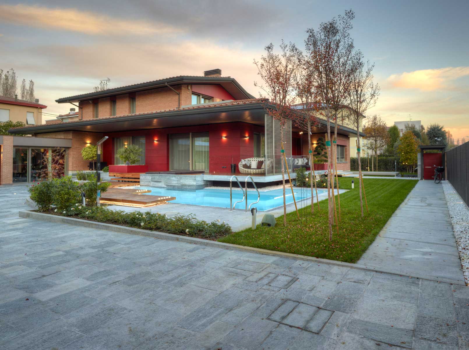 双层别墅“Villa Modena” 代简约风格融合自然光线-1