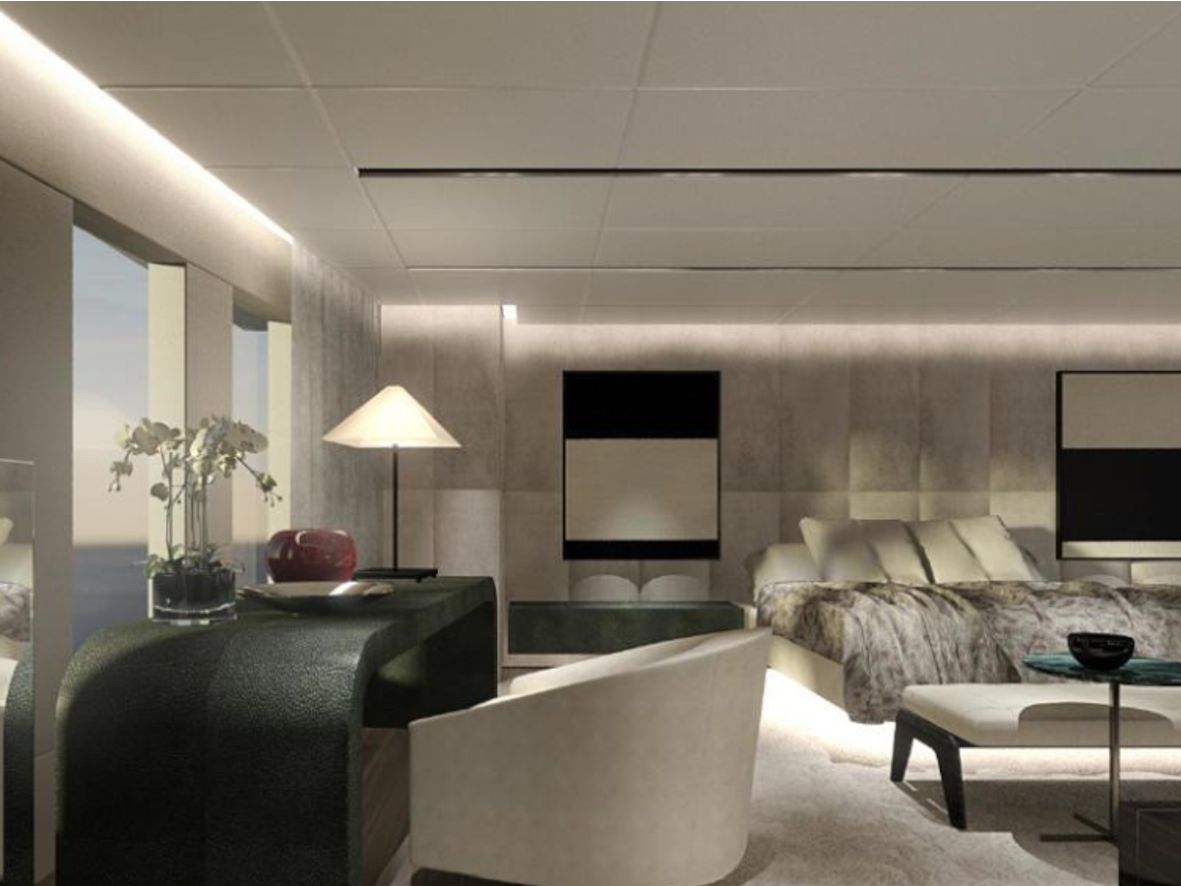 船舶室内设计团队打造 50 米豪华游艇内饰-55