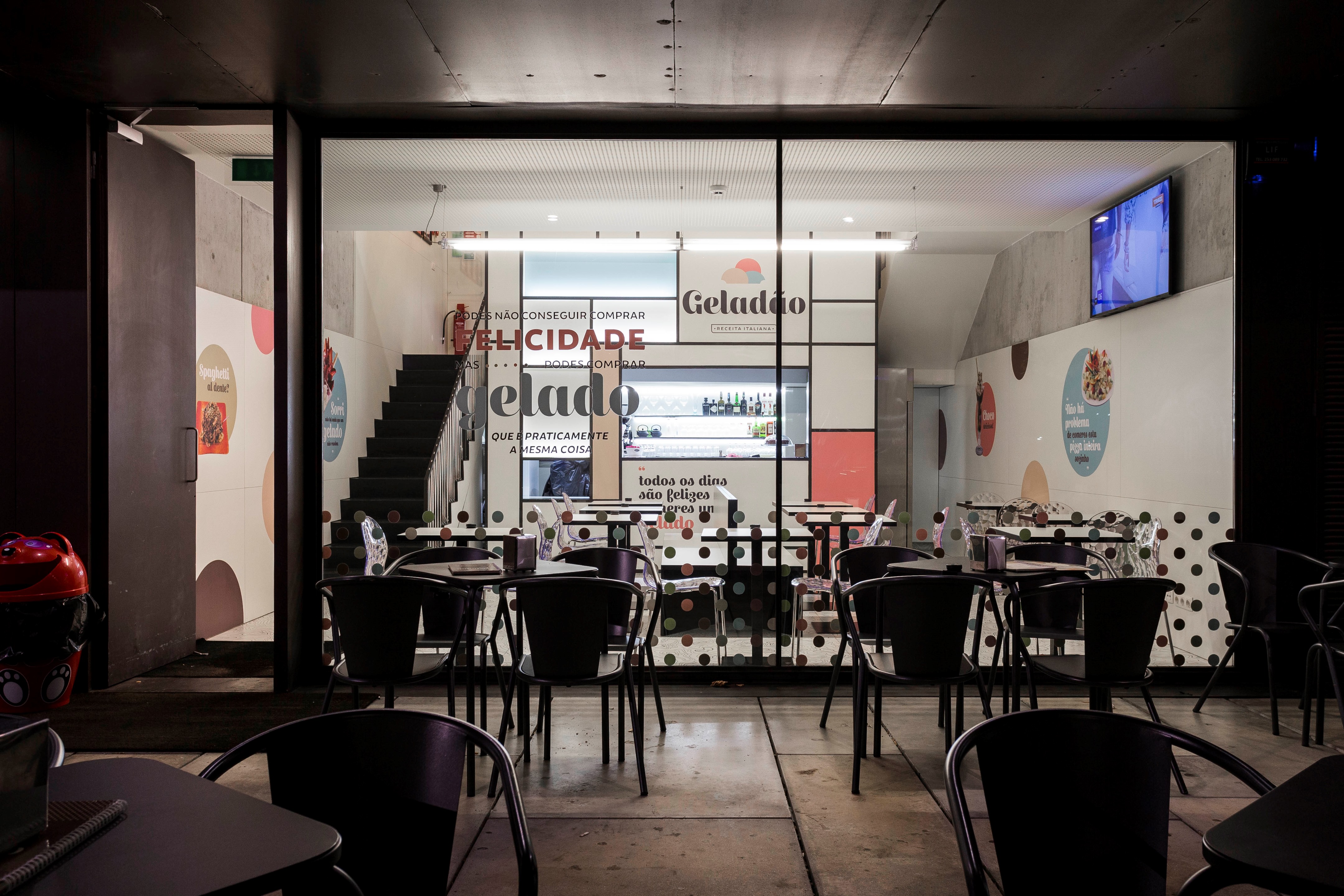 2017 年完成的 1605_Geladão 餐厅室内设计-16